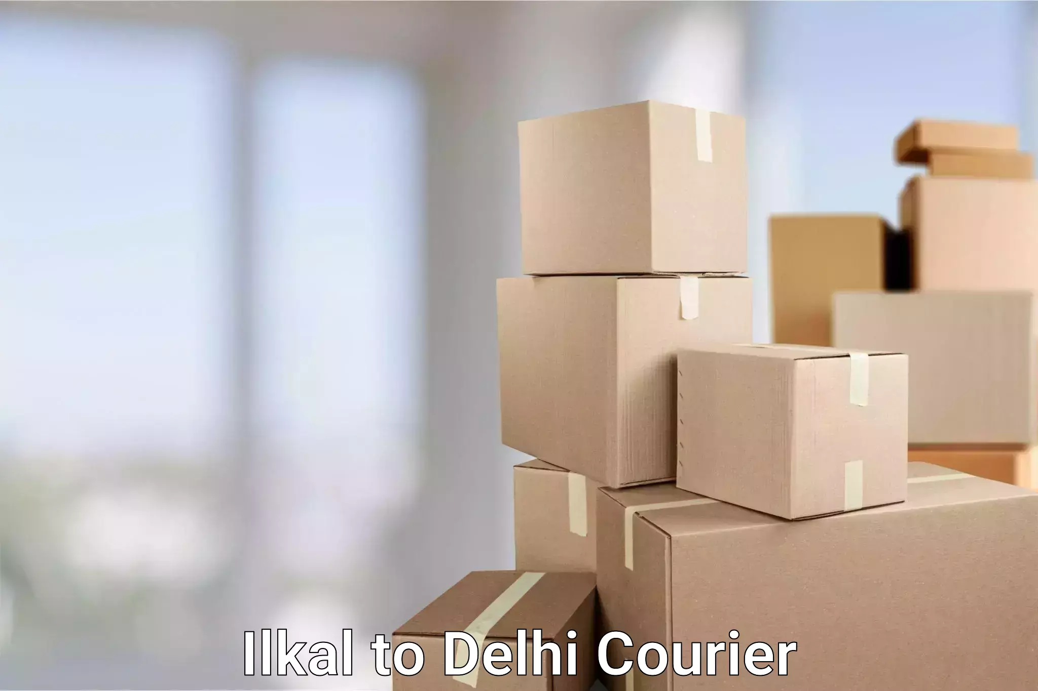 Door-to-door freight service Ilkal to Delhi Technological University DTU