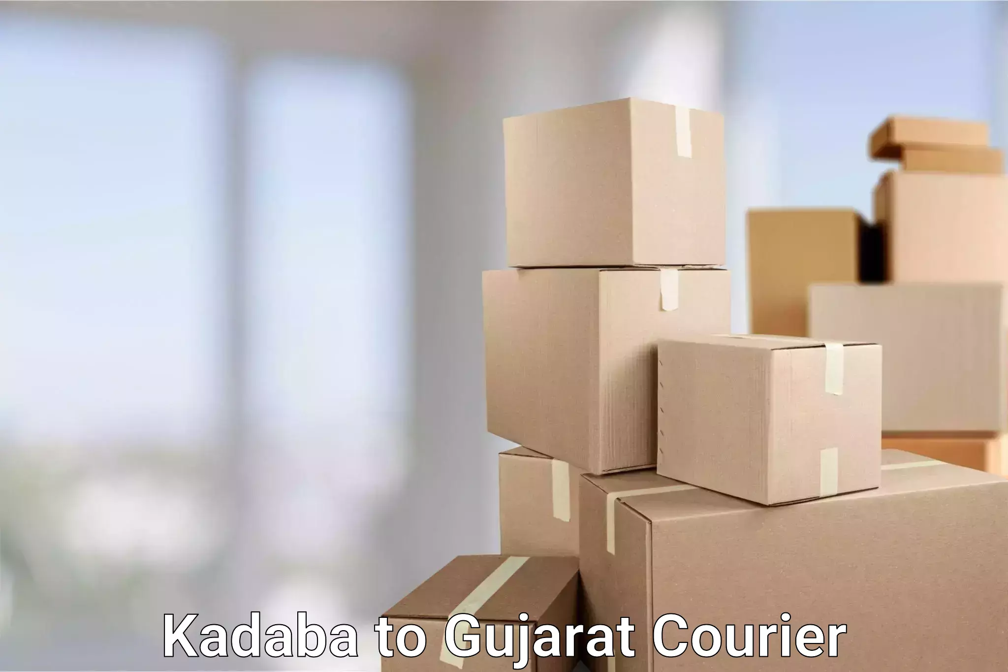 Versatile courier options Kadaba to Revdibazar