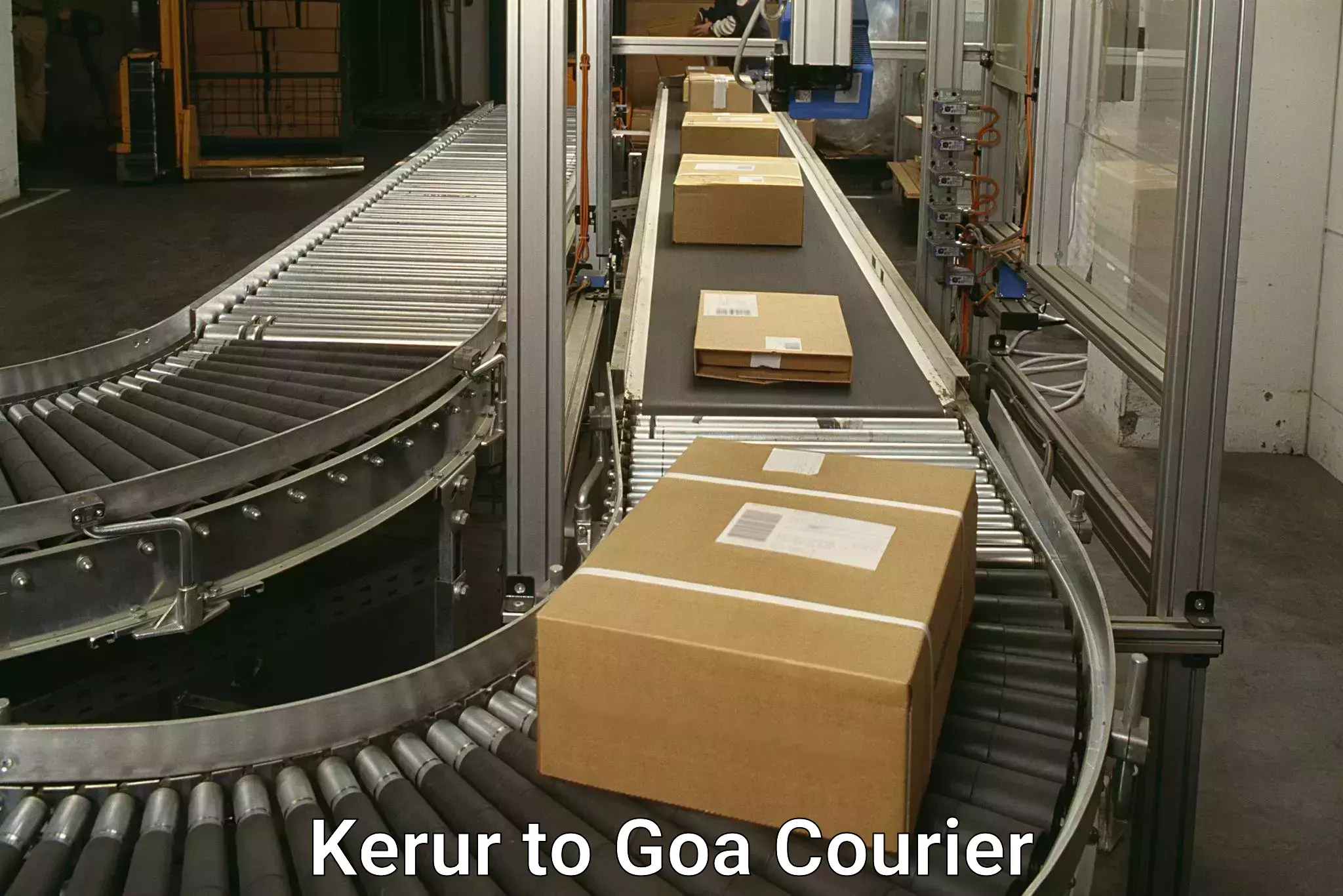 Regular parcel service Kerur to IIT Goa