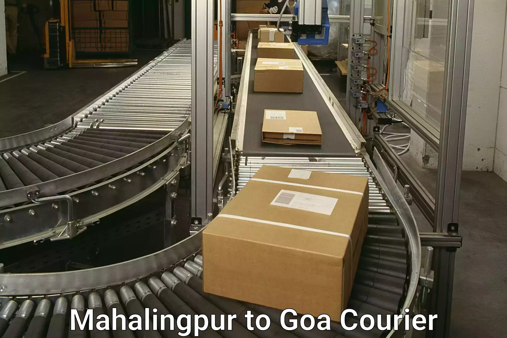 Dynamic courier operations Mahalingpur to NIT Goa