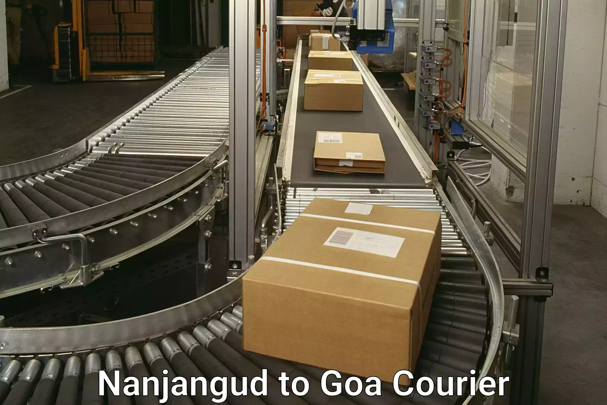 Courier service comparison Nanjangud to NIT Goa
