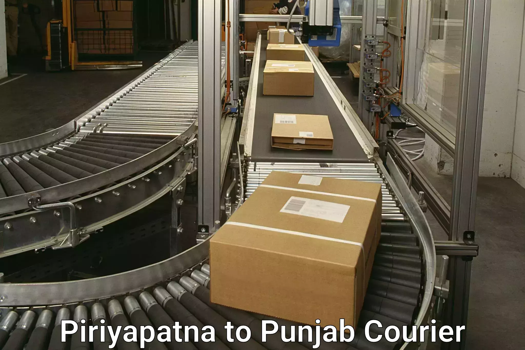 Efficient parcel service Piriyapatna to Sultanpur Lodhi