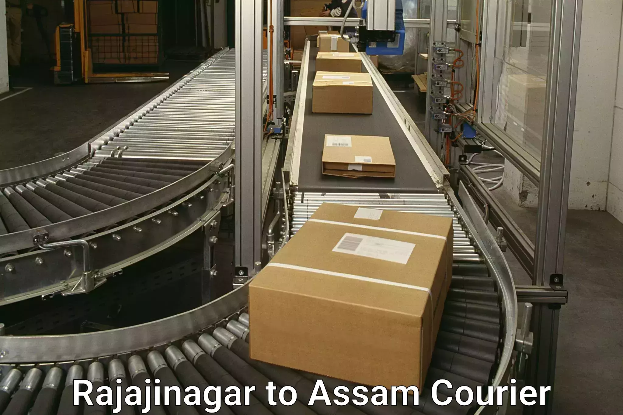 Digital shipping tools Rajajinagar to Agomani