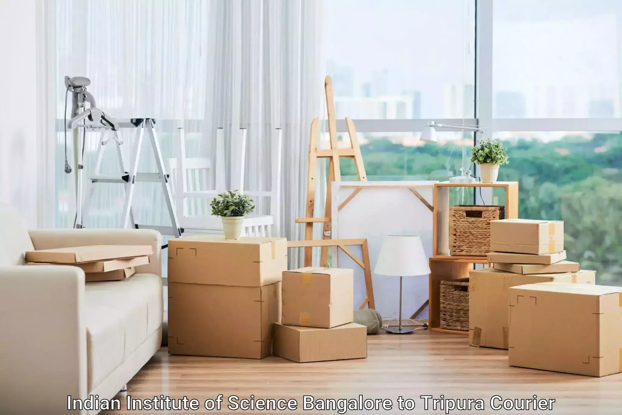 Nationwide shipping services in Indian Institute of Science Bangalore to Khowai