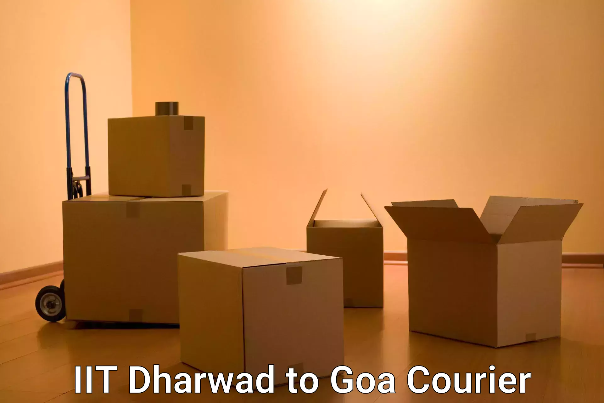 24-hour courier service IIT Dharwad to Goa