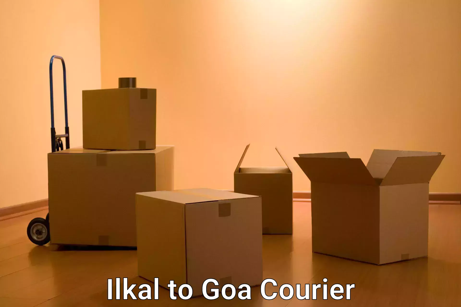 Special handling courier Ilkal to Bicholim