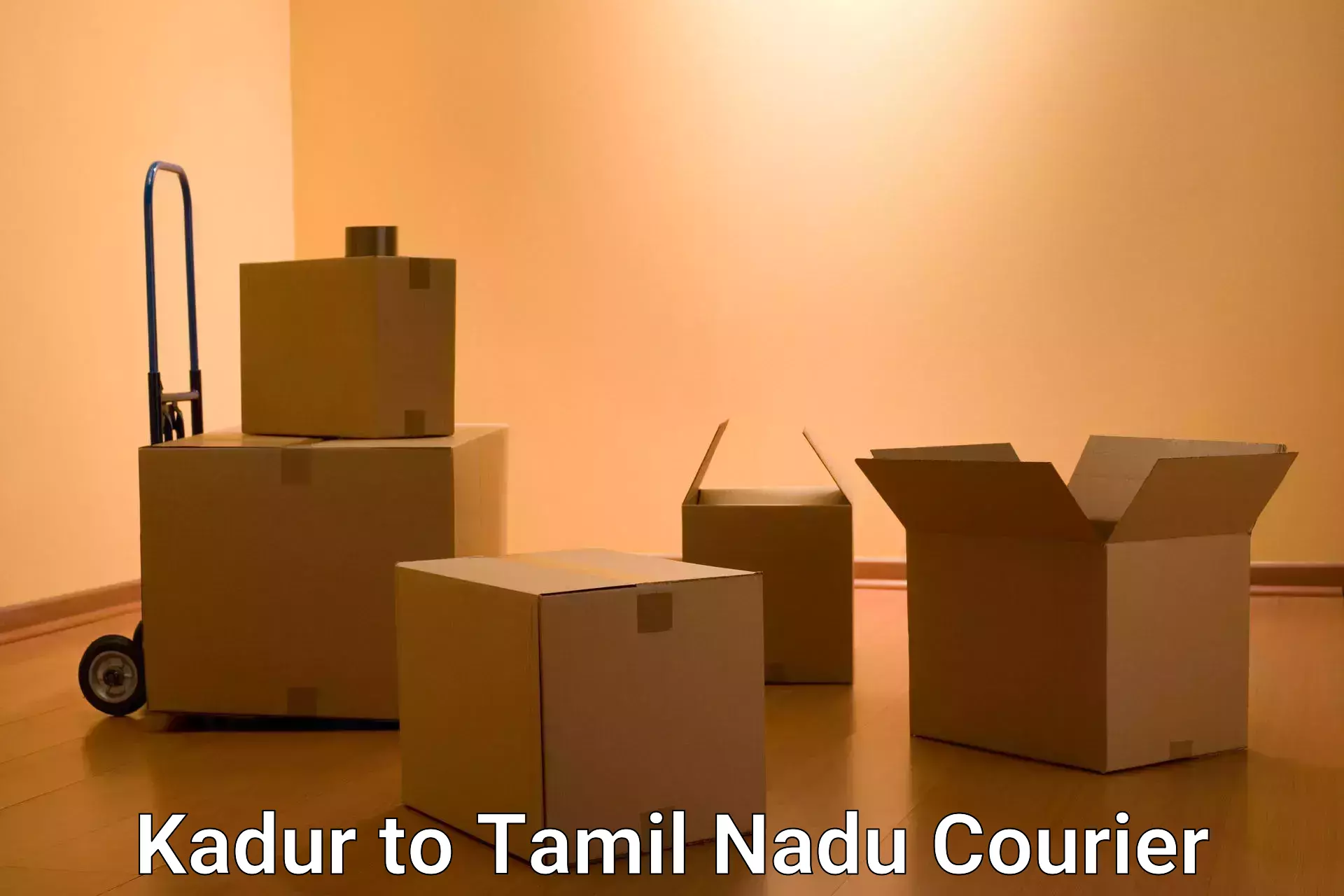 24/7 courier service Kadur to Chennai Port