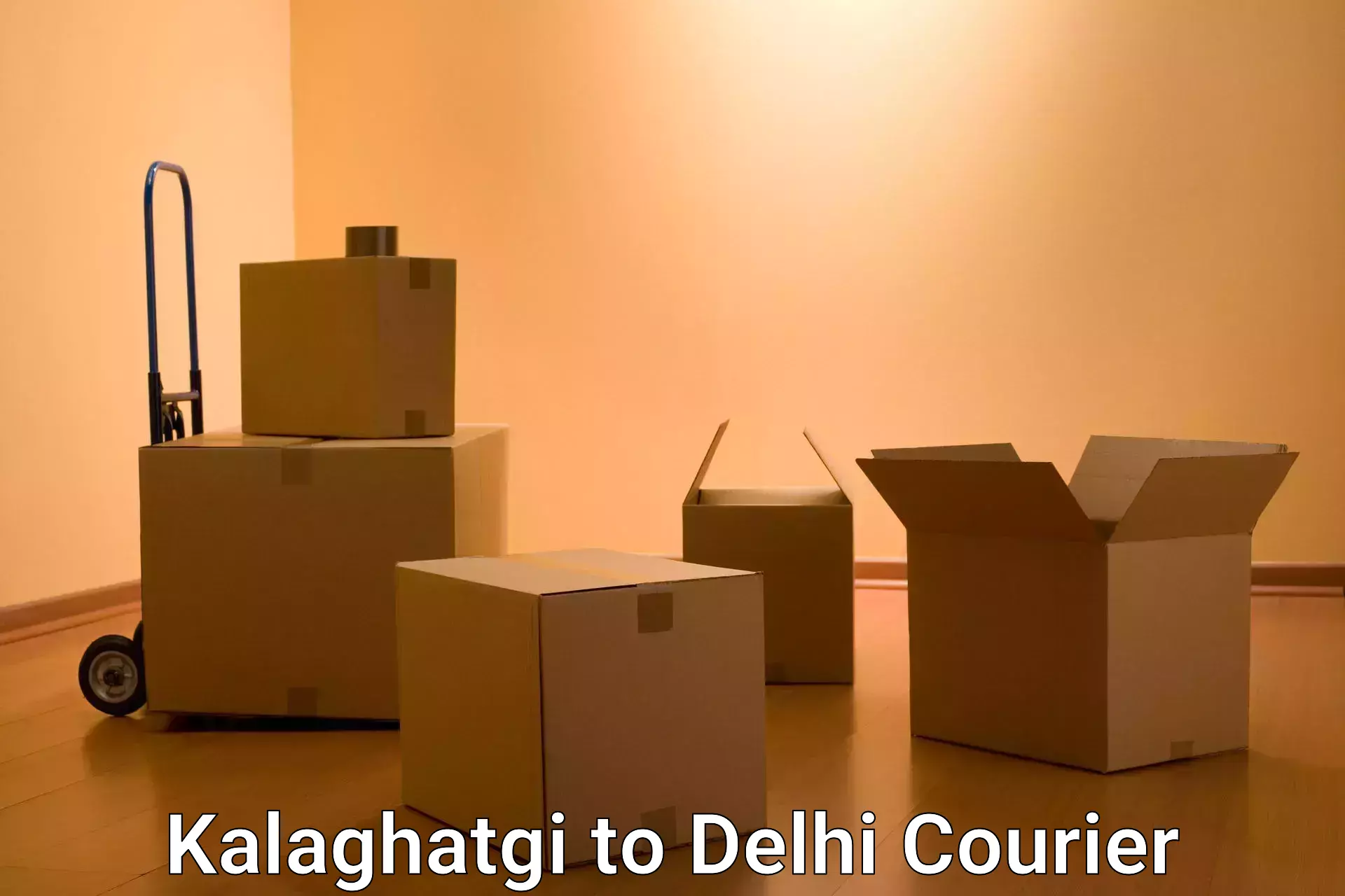 Local courier options Kalaghatgi to Jhilmil
