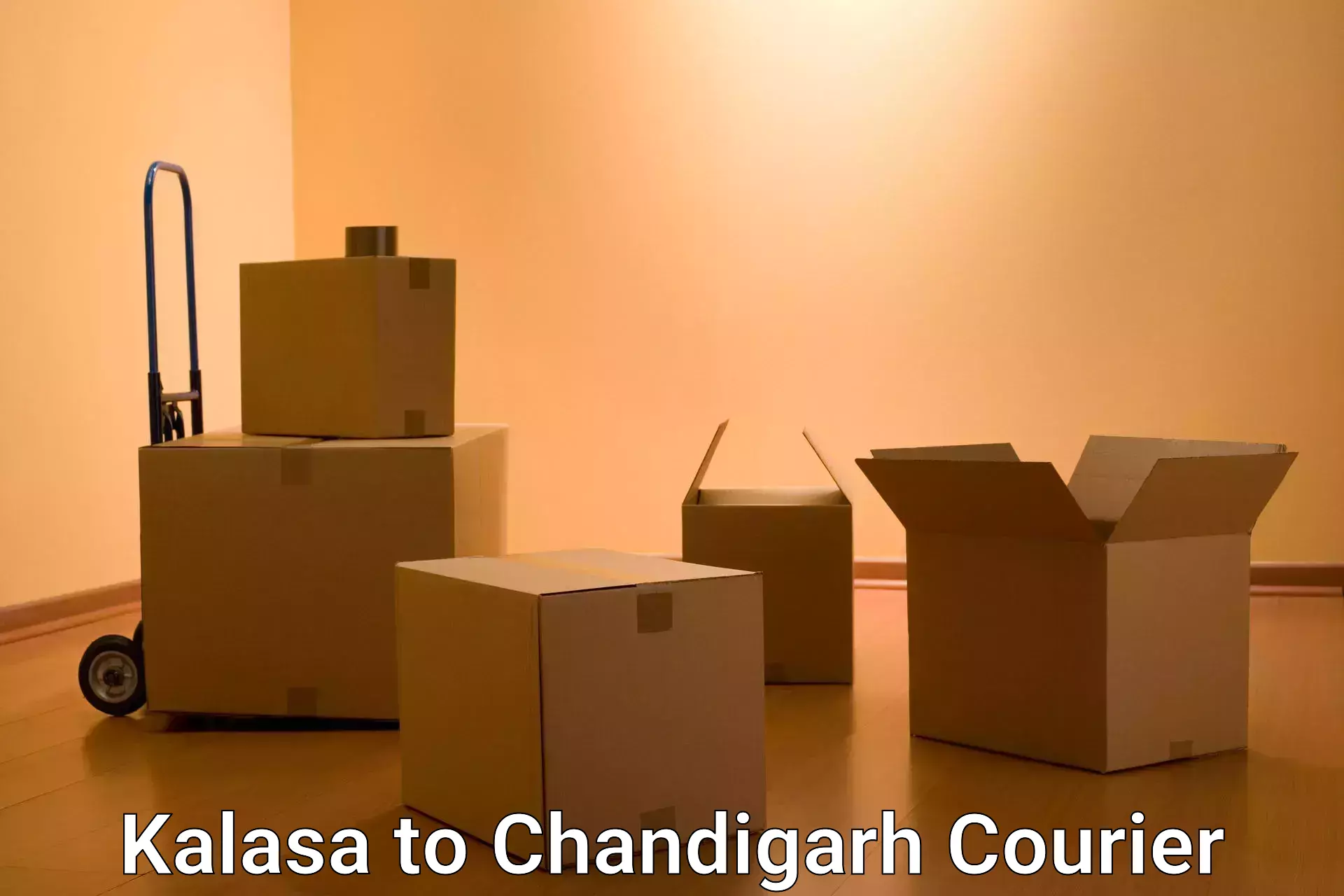 Efficient order fulfillment Kalasa to Panjab University Chandigarh