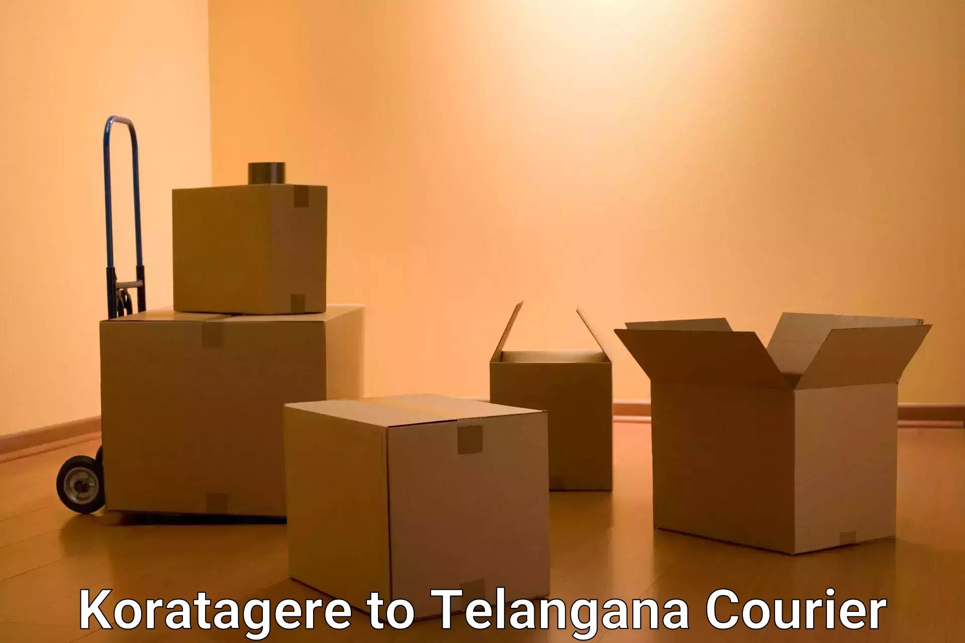 Nationwide parcel services Koratagere to Telangana