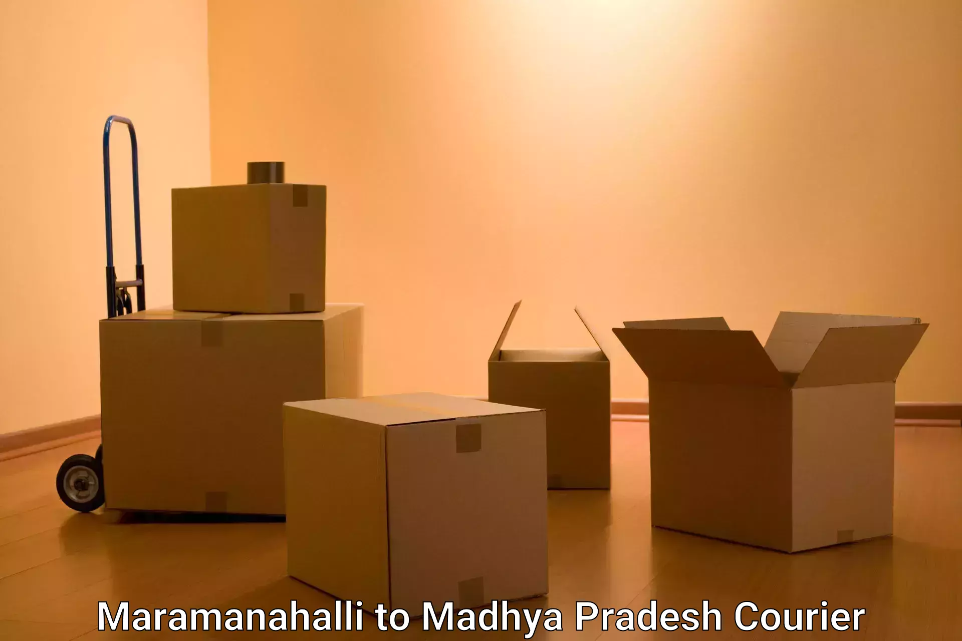 Cost-effective courier options Maramanahalli to Khategaon