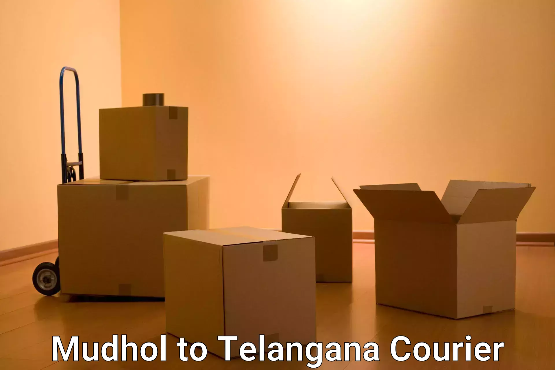 Cargo courier service Mudhol to Atmakur Wanaparthy