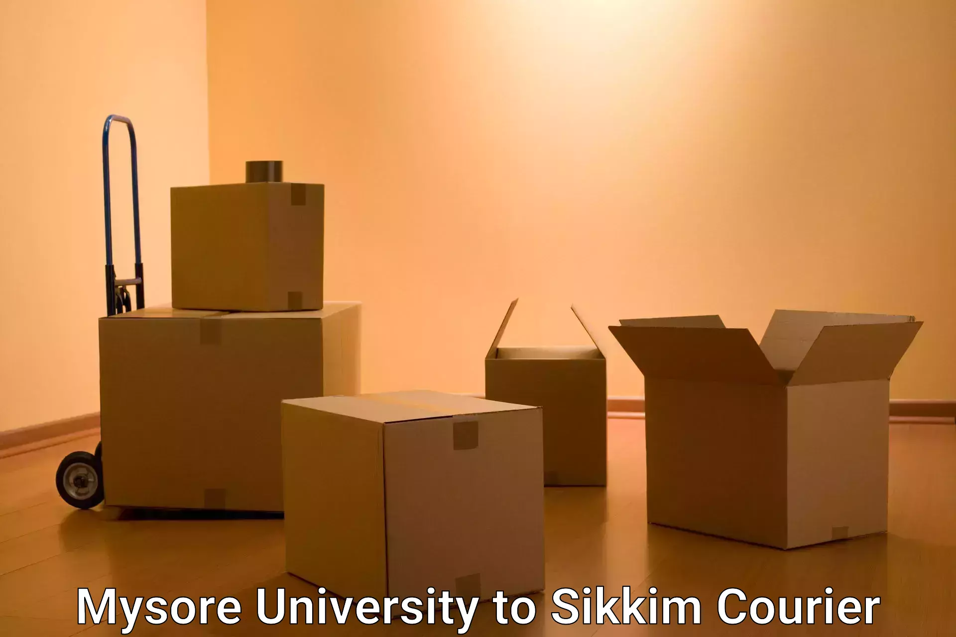 Flexible parcel services Mysore University to NIT Sikkim