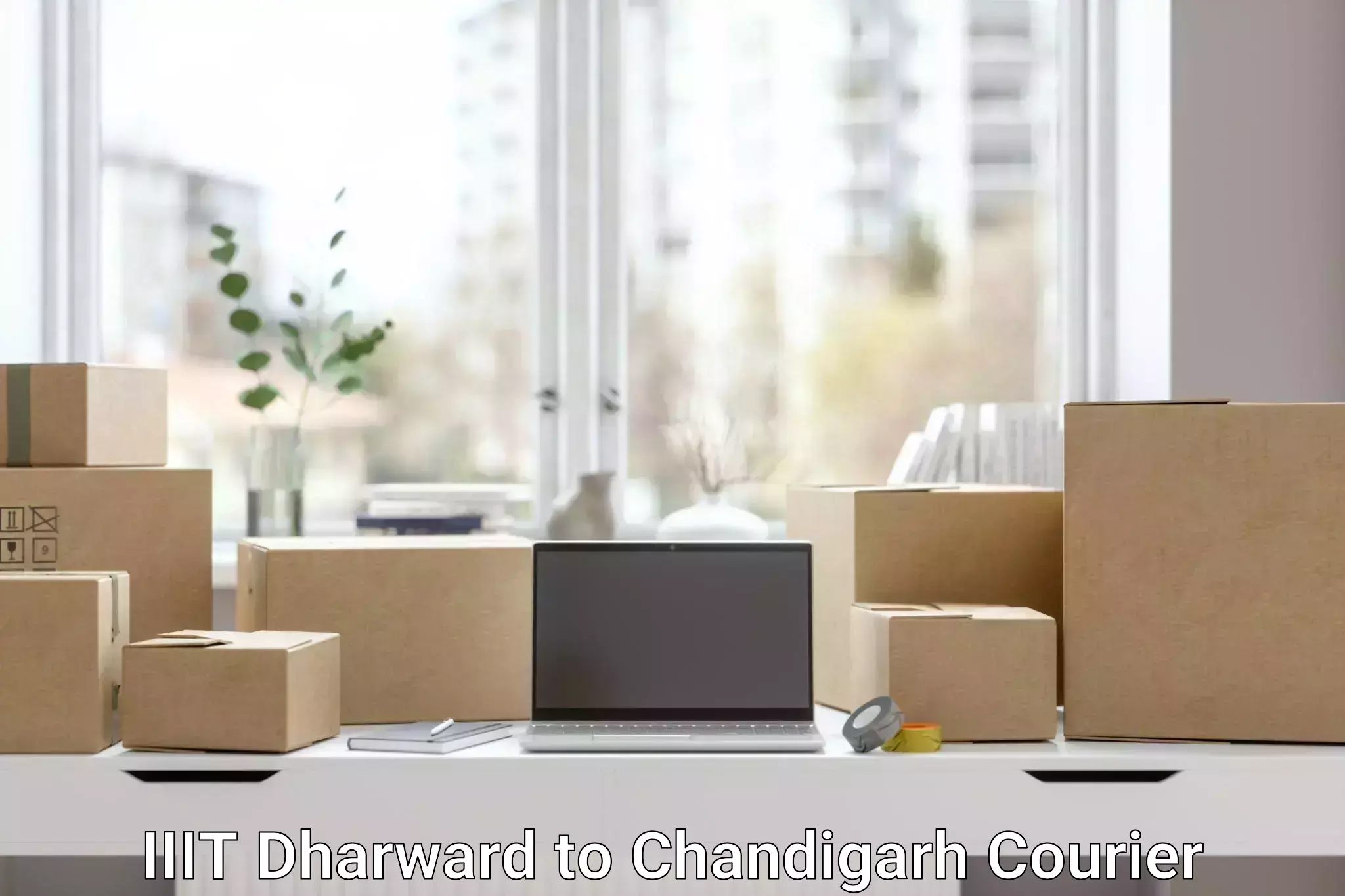 Global delivery options IIIT Dharward to Panjab University Chandigarh