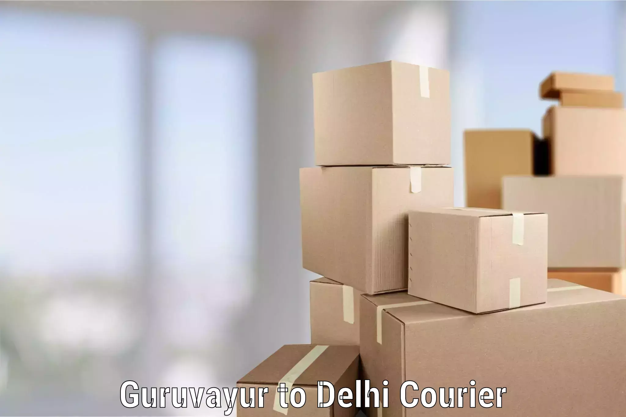 Reliable movers Guruvayur to Delhi