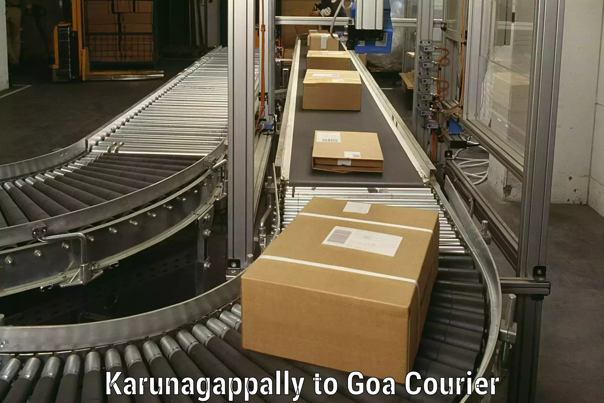Quality furniture transport Karunagappally to Margao