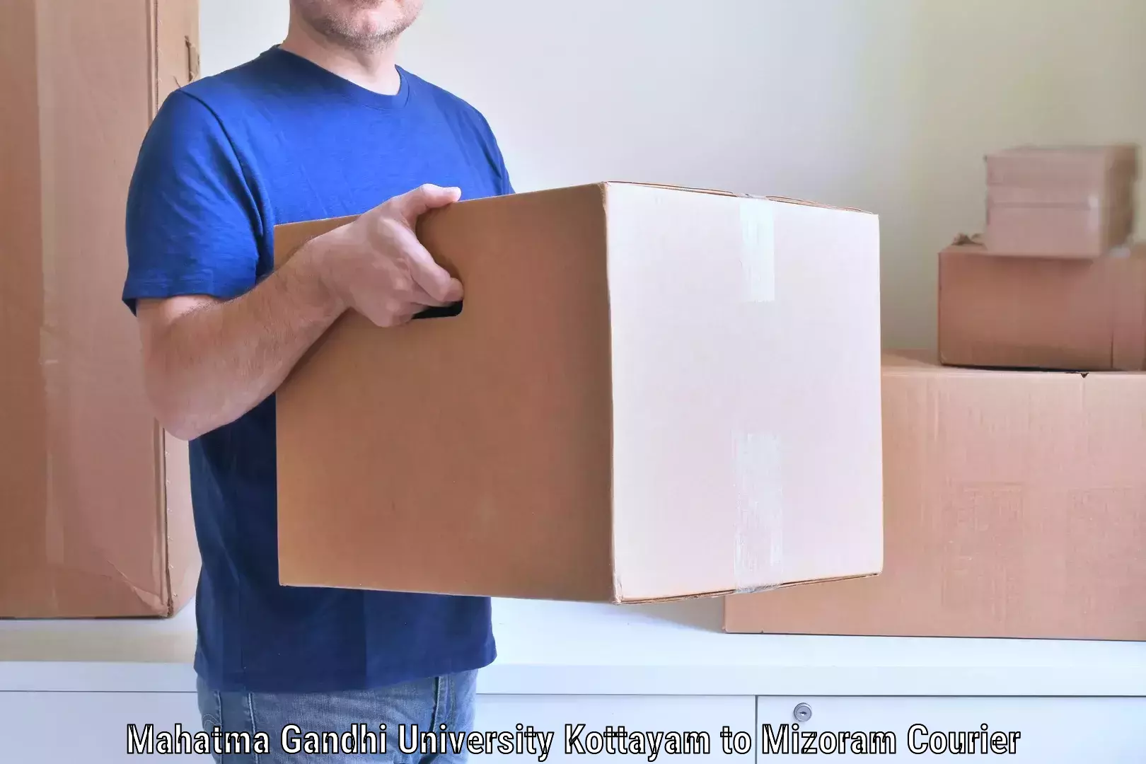 Furniture delivery service Mahatma Gandhi University Kottayam to Kolasib