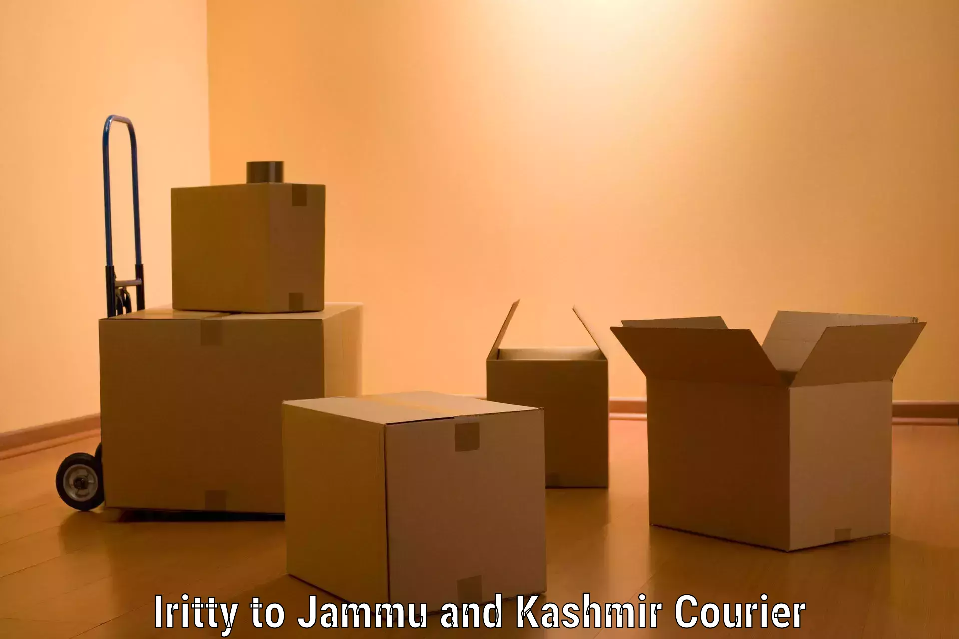 Trusted furniture movers Iritty to Jammu and Kashmir