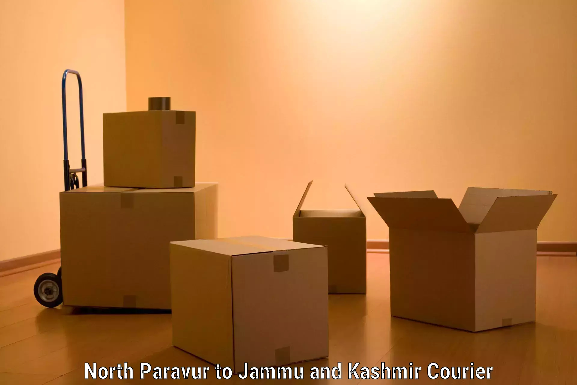 Expert home movers in North Paravur to Srinagar Kashmir
