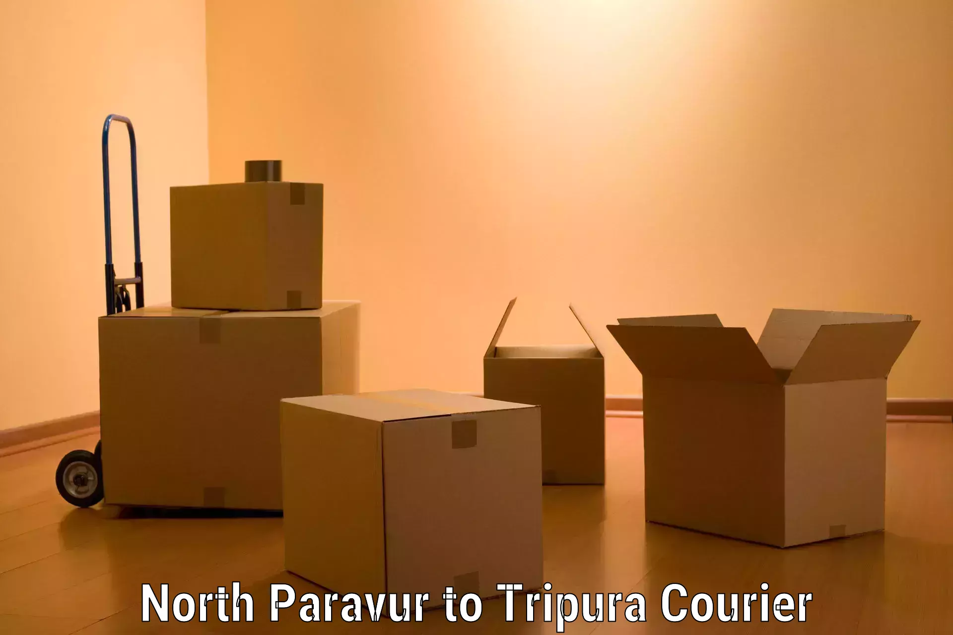 Professional moving company North Paravur to Tripura