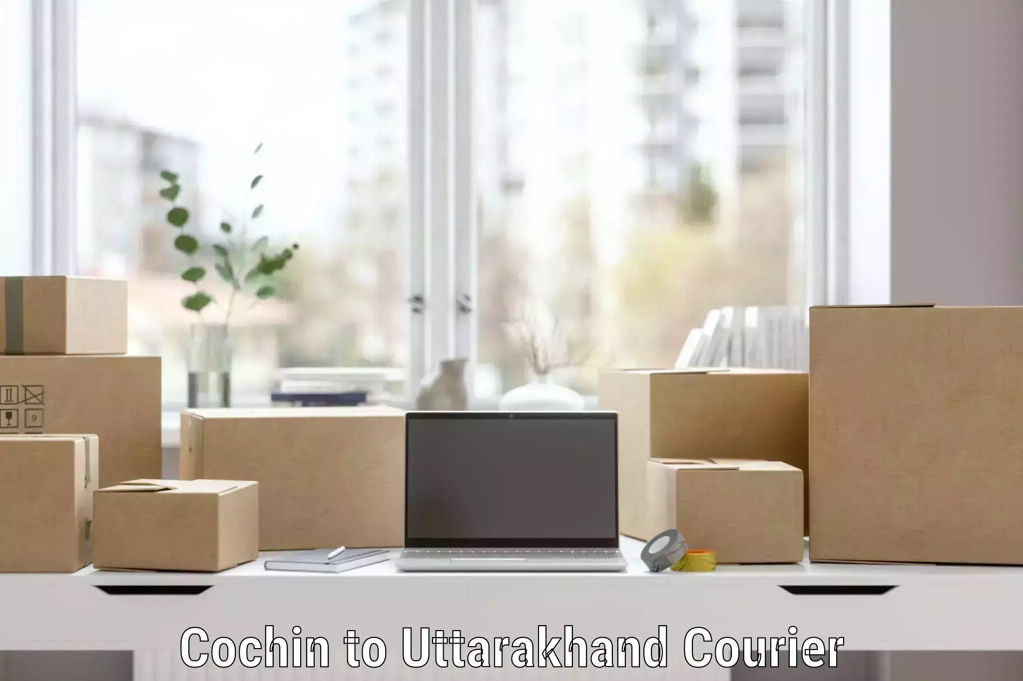 Dependable furniture movers Cochin to Uttarakhand