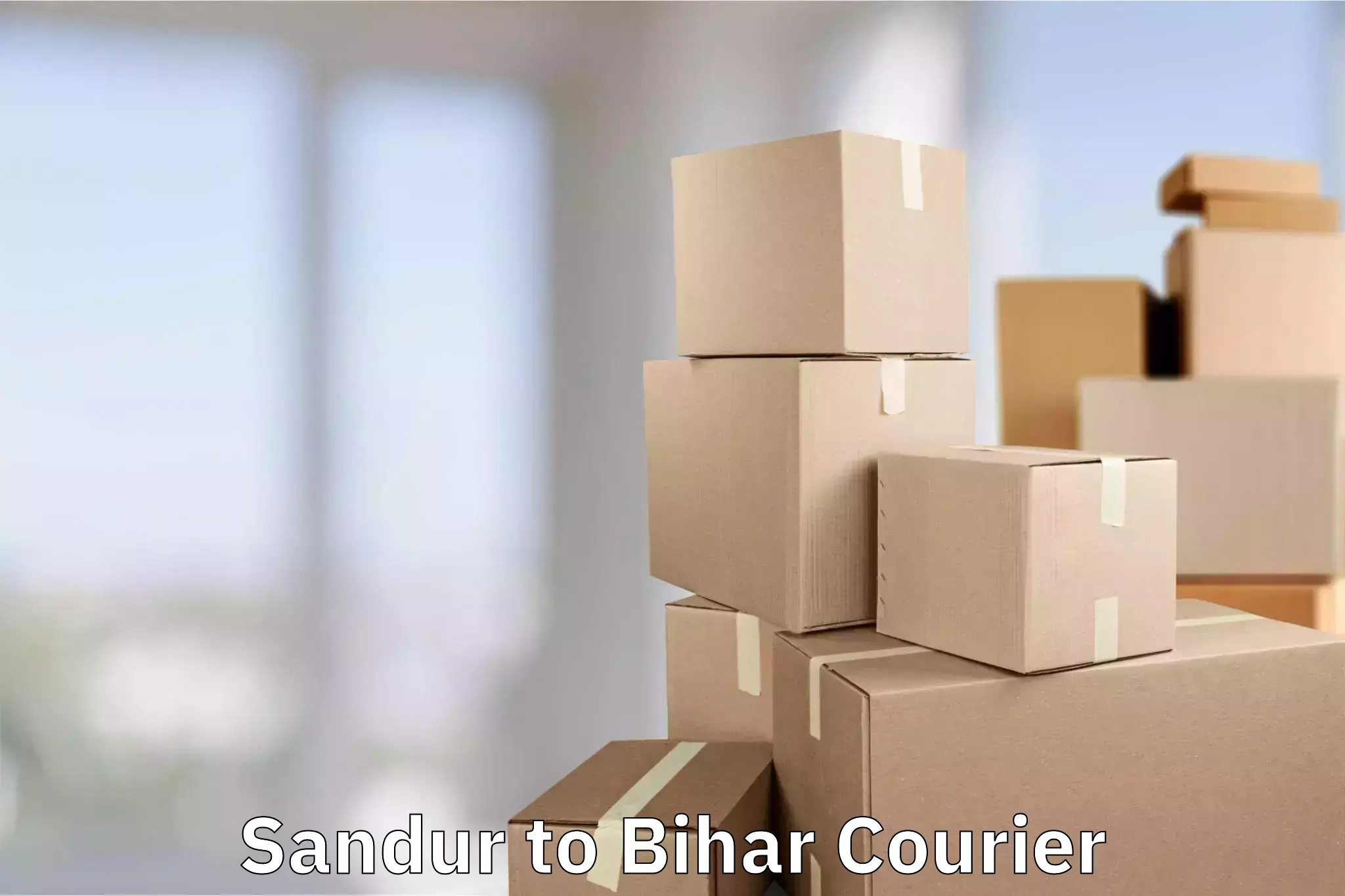 Luggage shipping service Sandur to Baisi