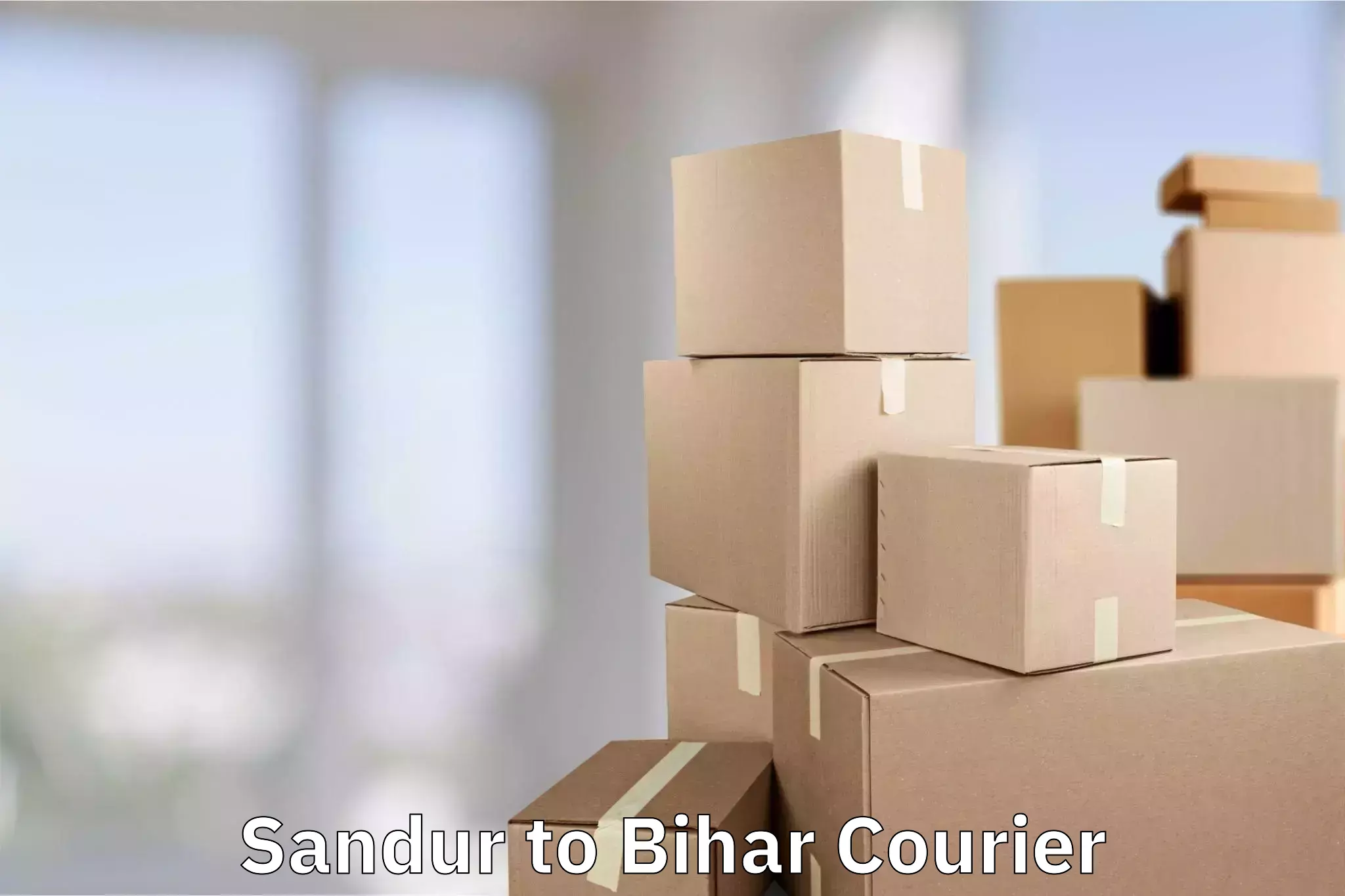 Direct baggage courier Sandur to Darbhanga