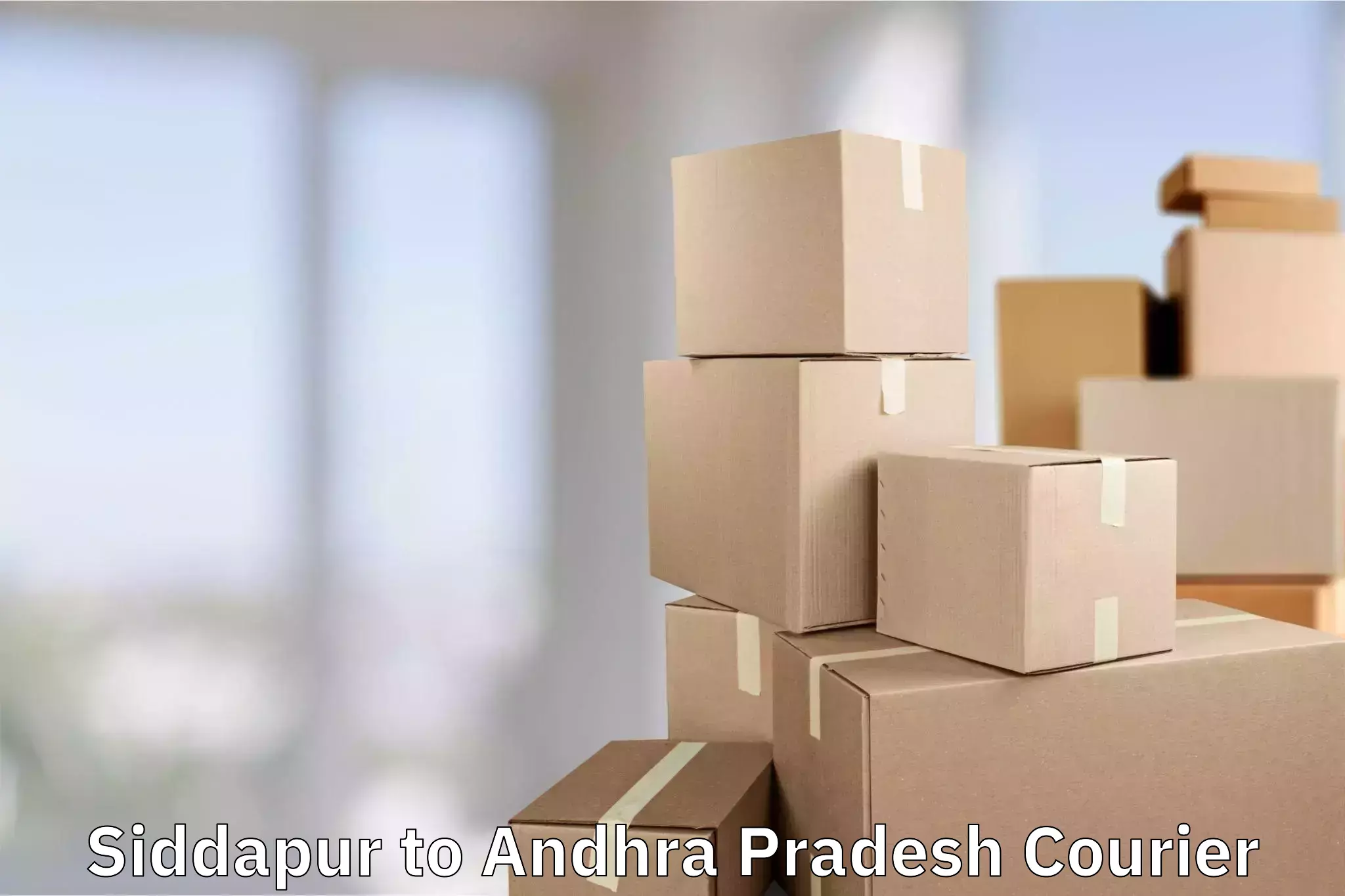 Luggage shipping service Siddapur to Mangalagiri