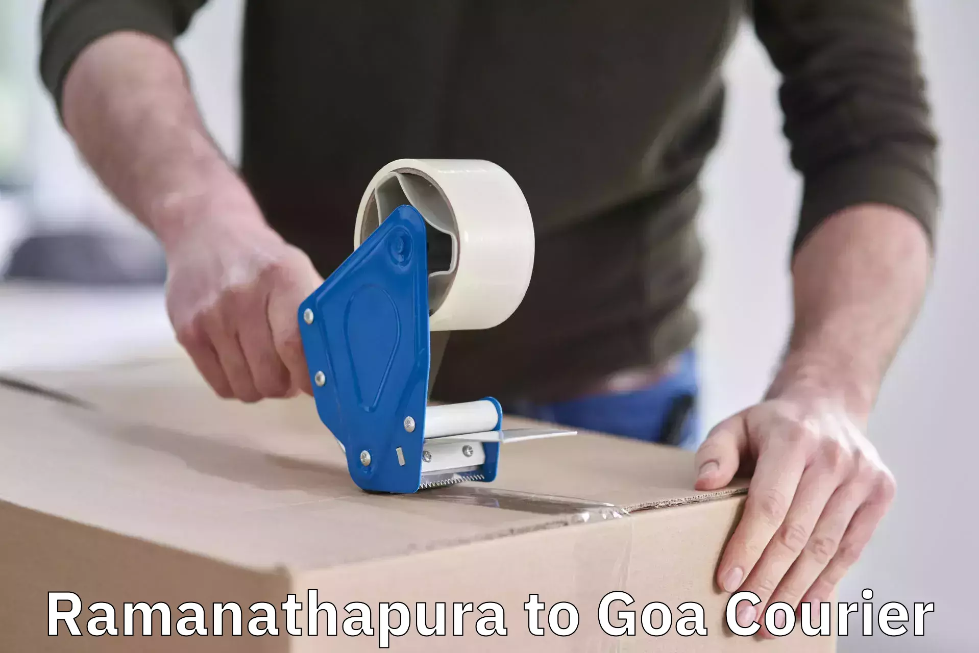 Luggage courier network in Ramanathapura to Goa