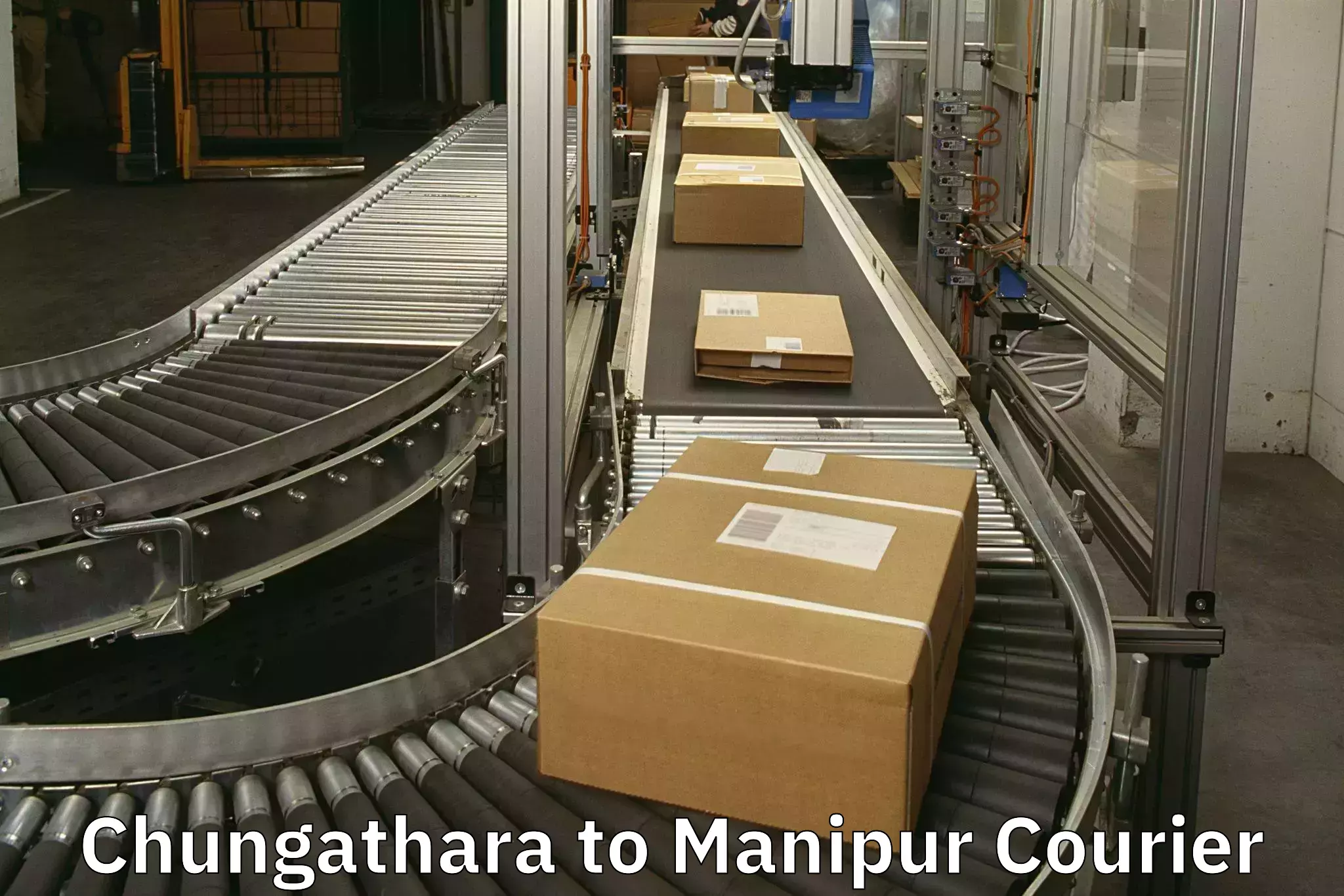 Baggage delivery technology Chungathara to Manipur
