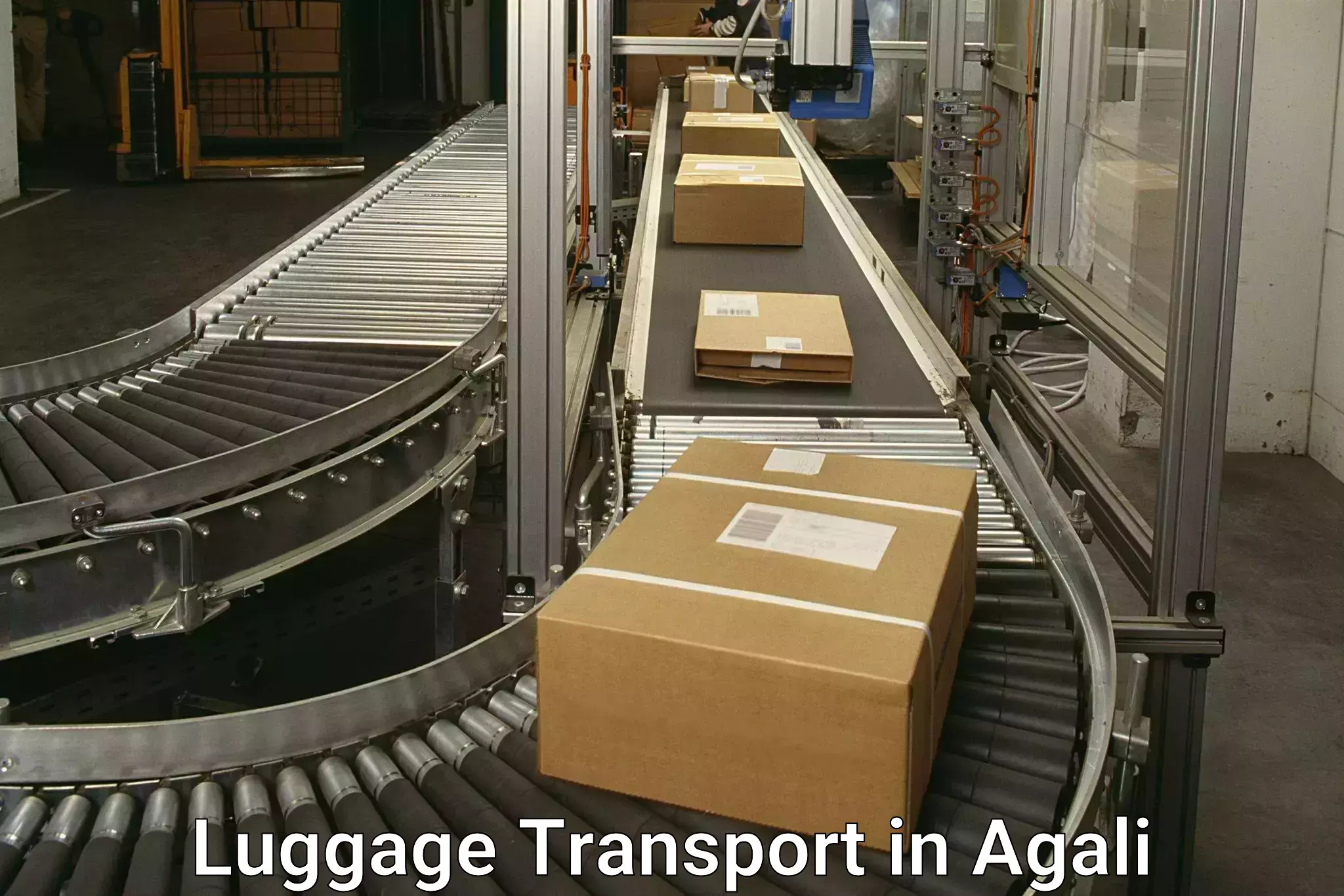 Electronic items luggage shipping in Agali