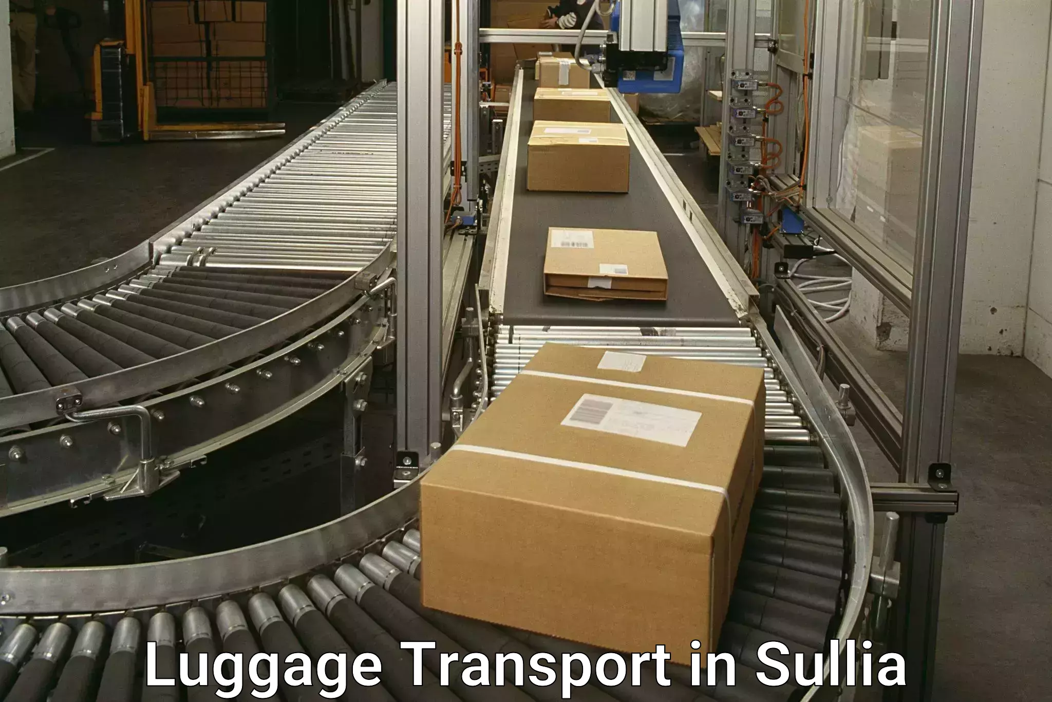 Personal luggage delivery in Sullia