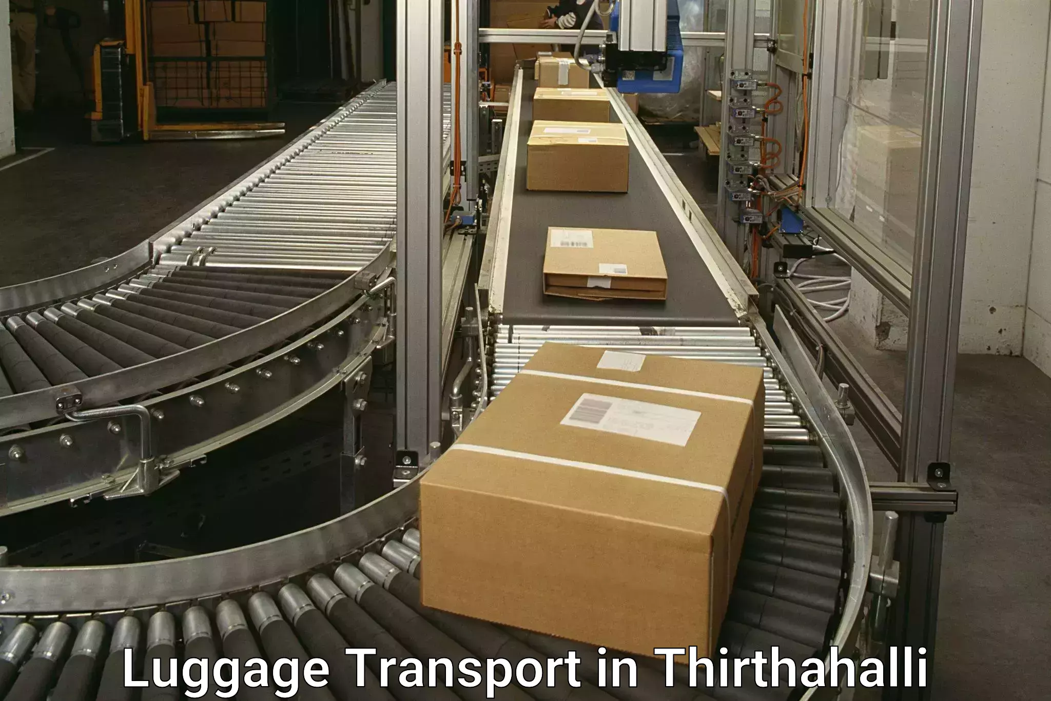 Baggage transport network in Thirthahalli