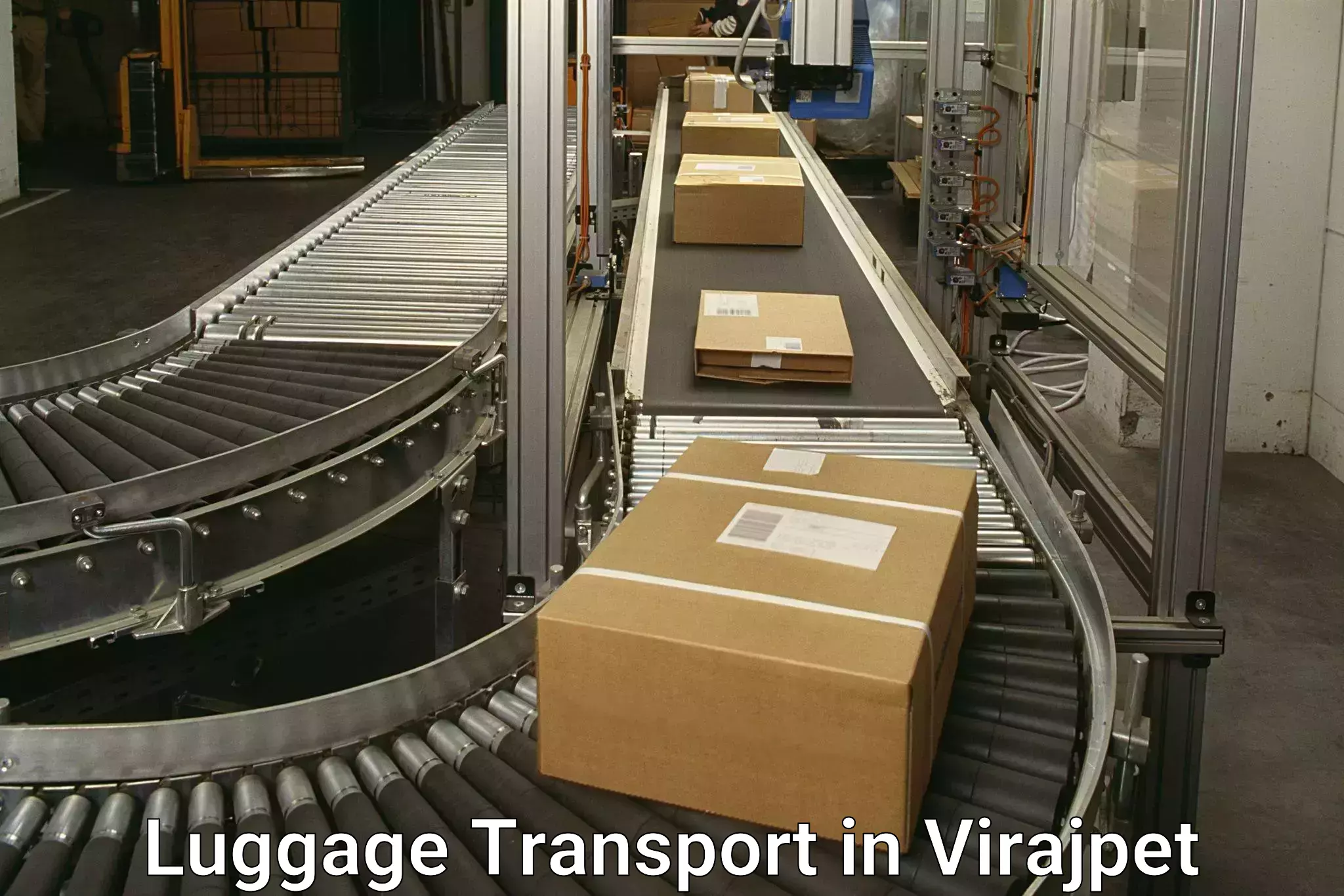 Domestic luggage transport in Virajpet