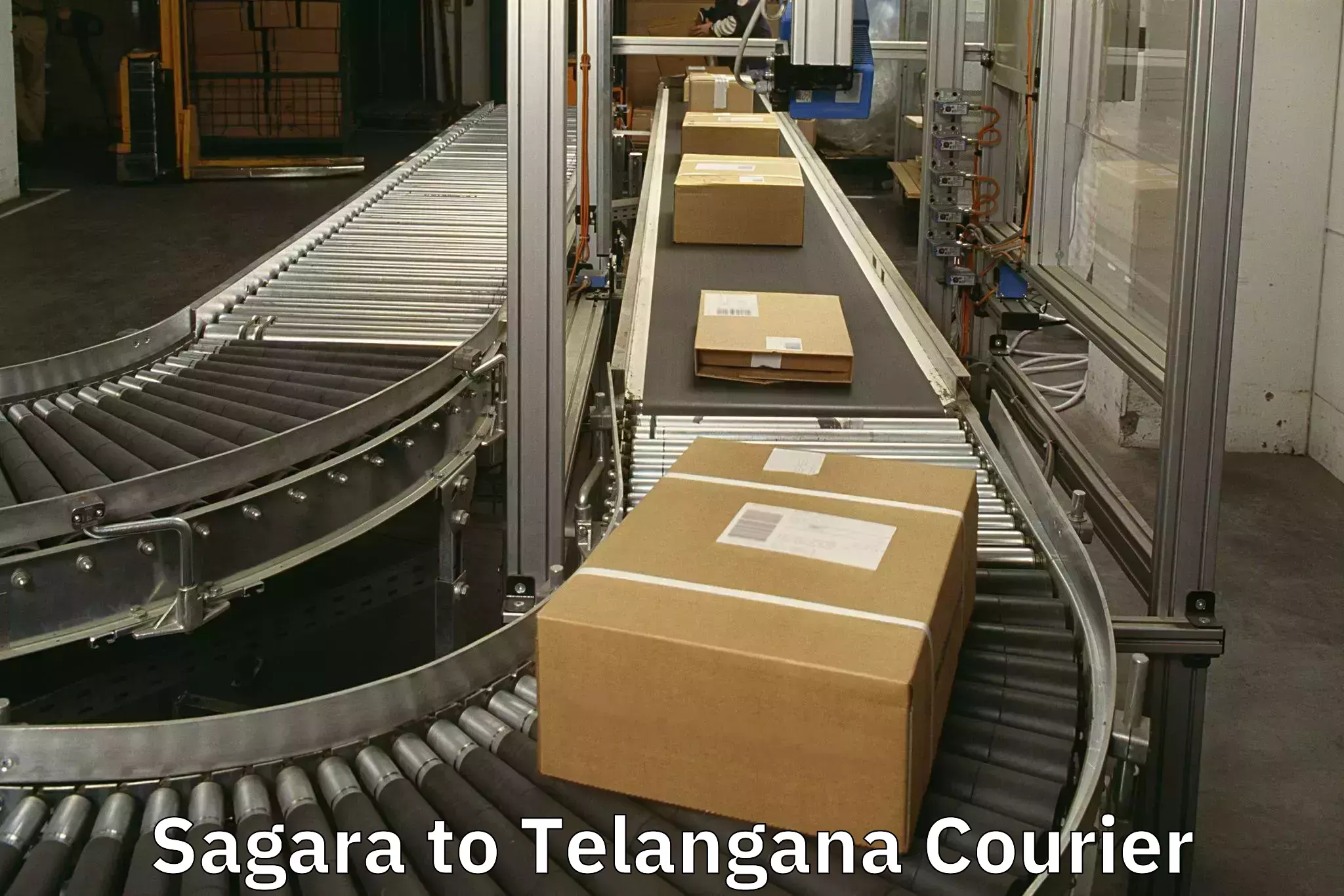 Luggage delivery logistics Sagara to Manthani