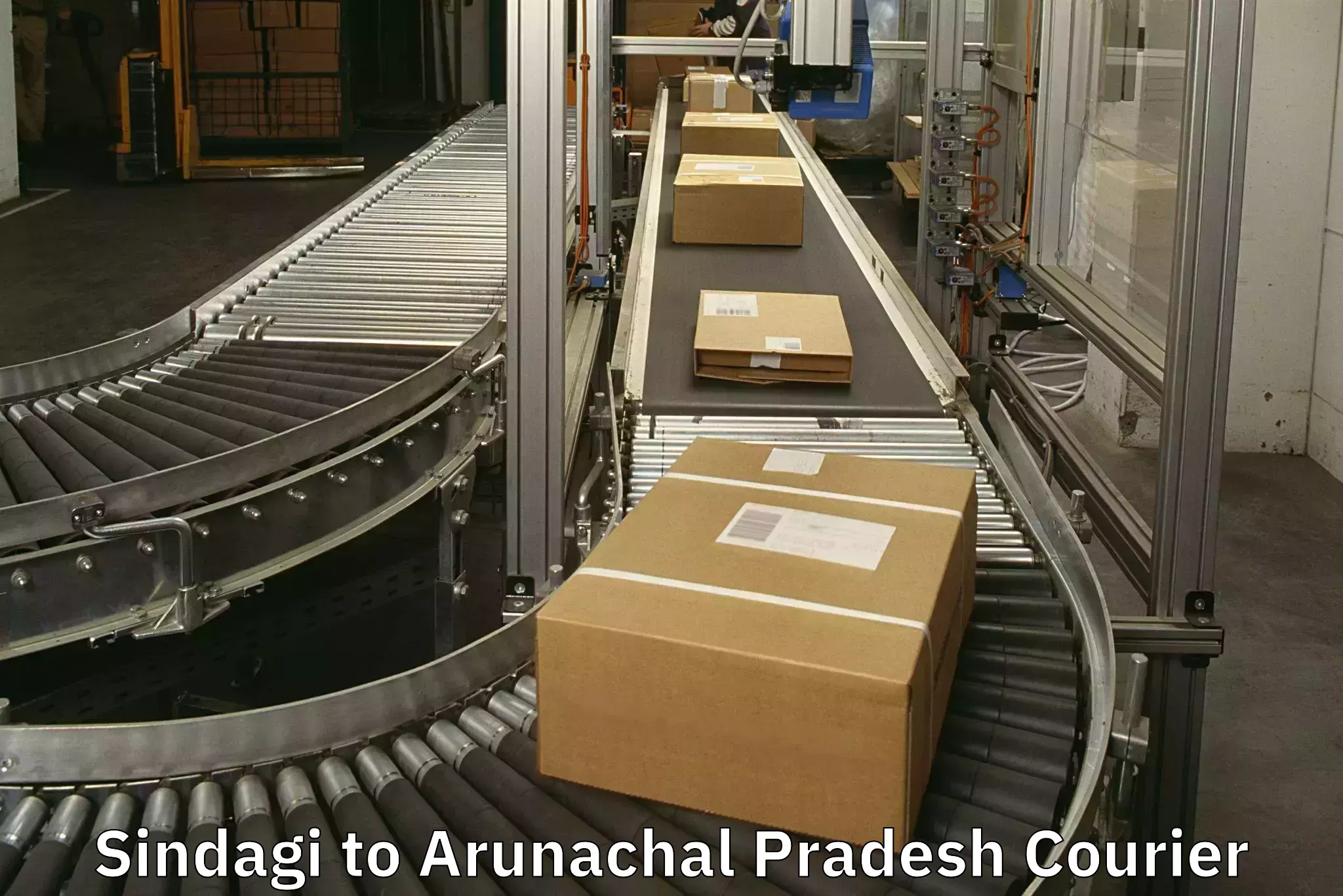 Instant baggage transport quote Sindagi to Arunachal Pradesh