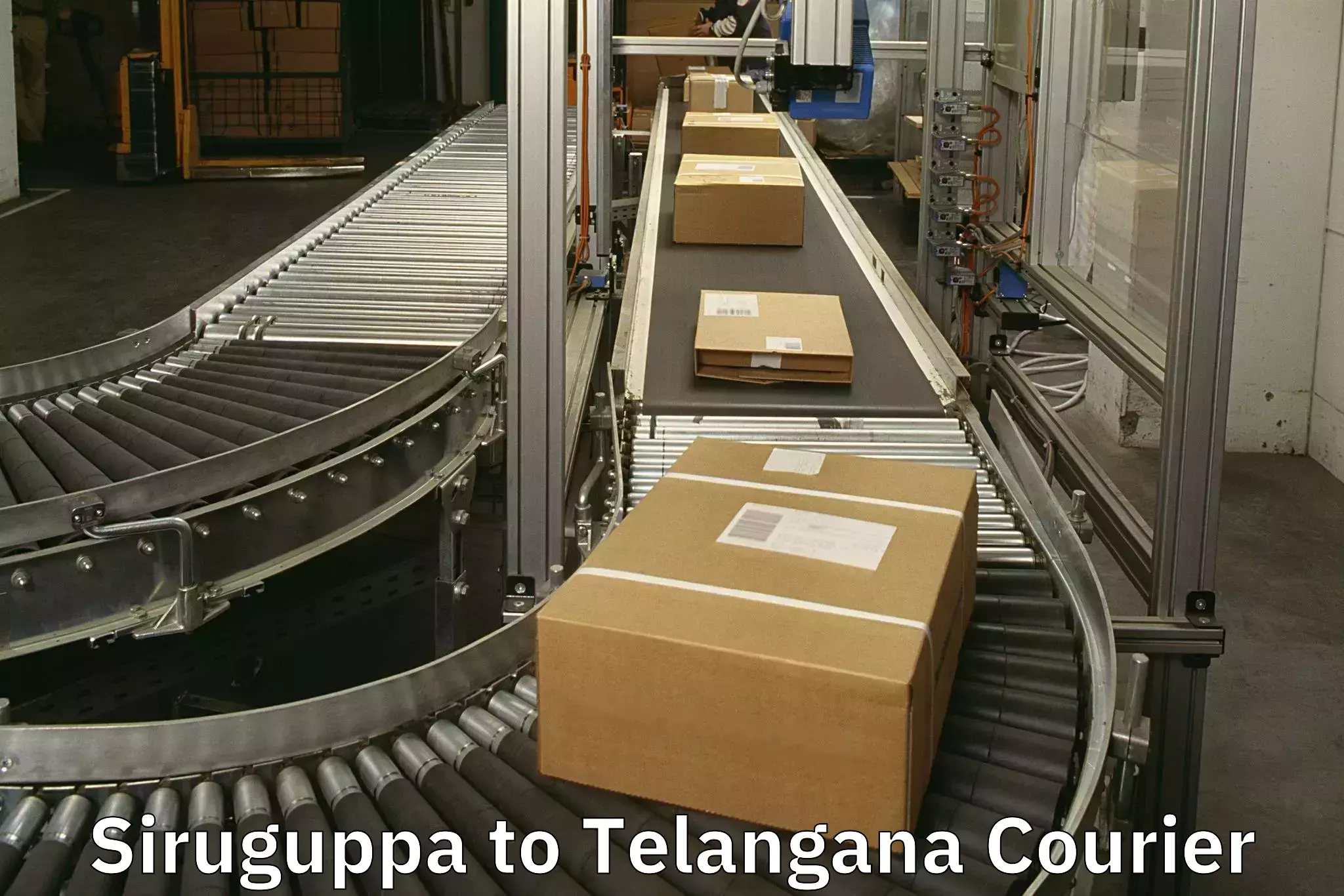 Baggage shipping logistics Siruguppa to Sujatha Nagar