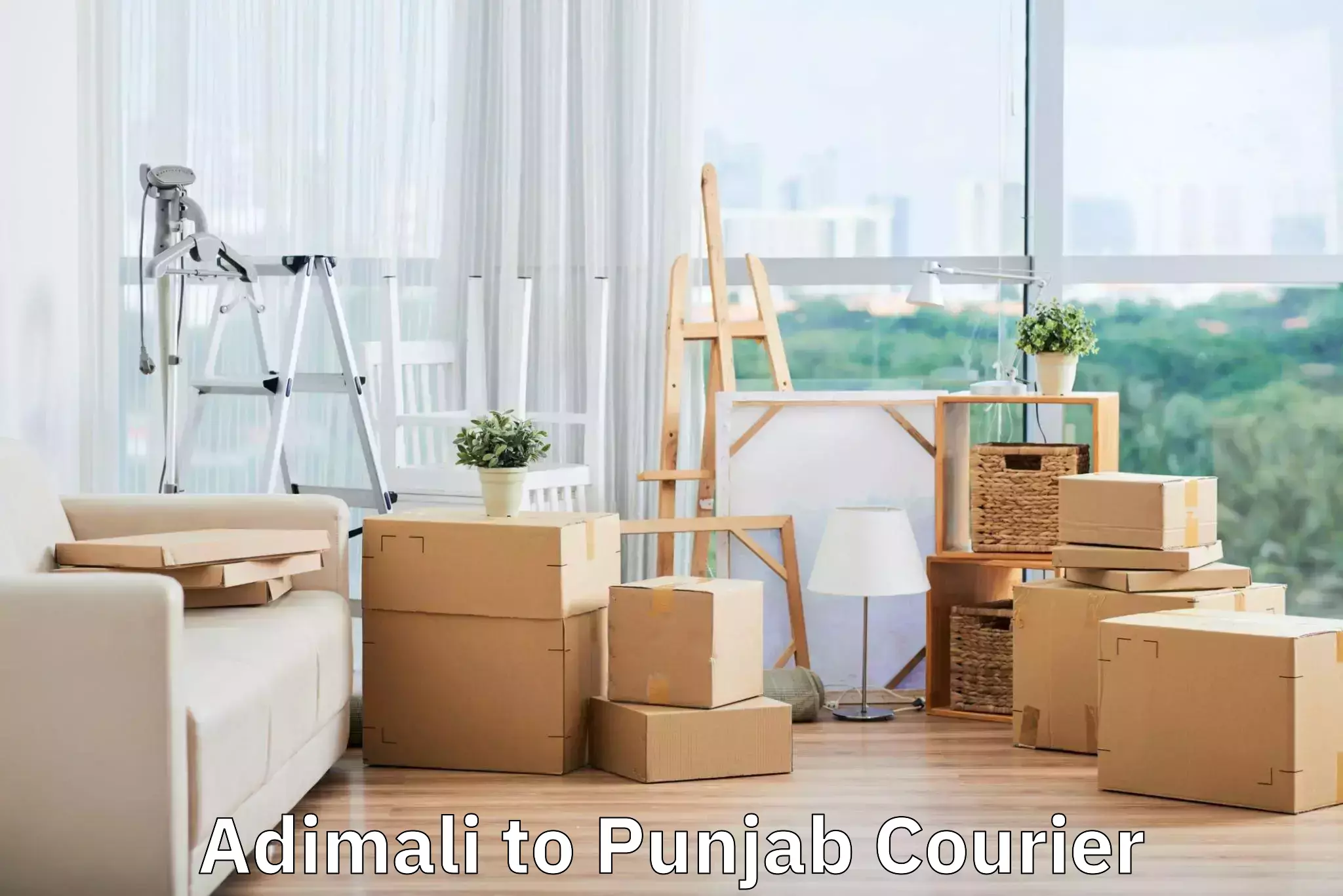 Luggage transport consulting Adimali to Khanna