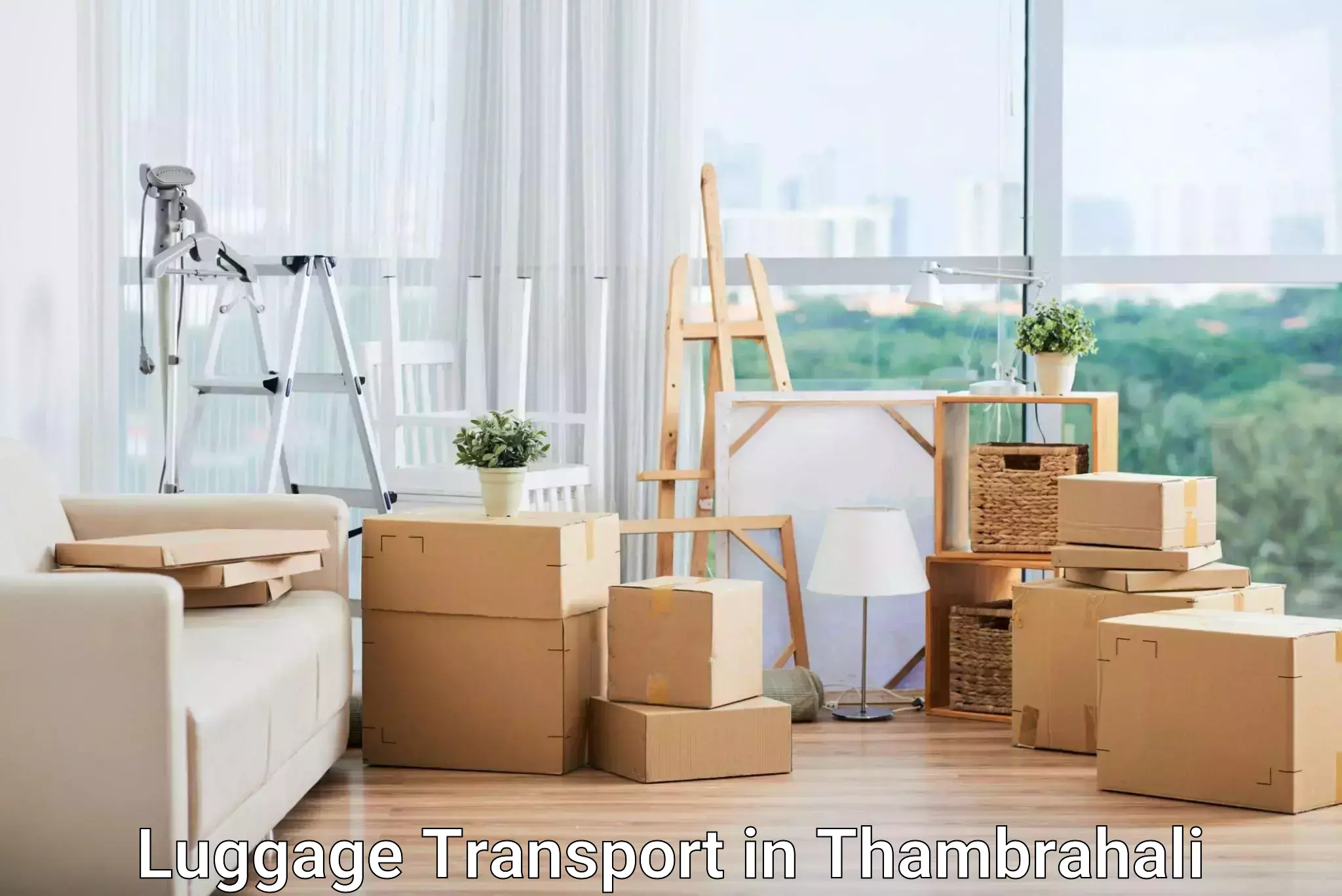 Baggage courier insights in Thambrahali