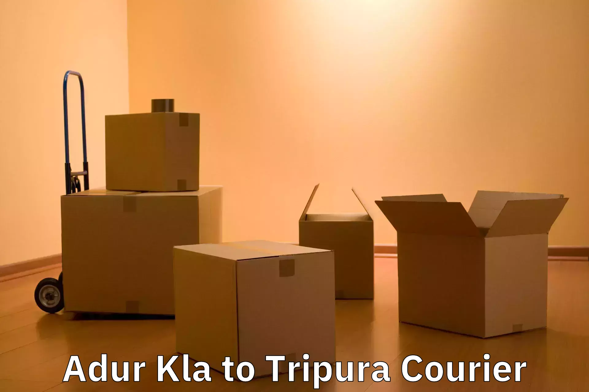 Luggage transport consultancy in Adur Kla to Tripura