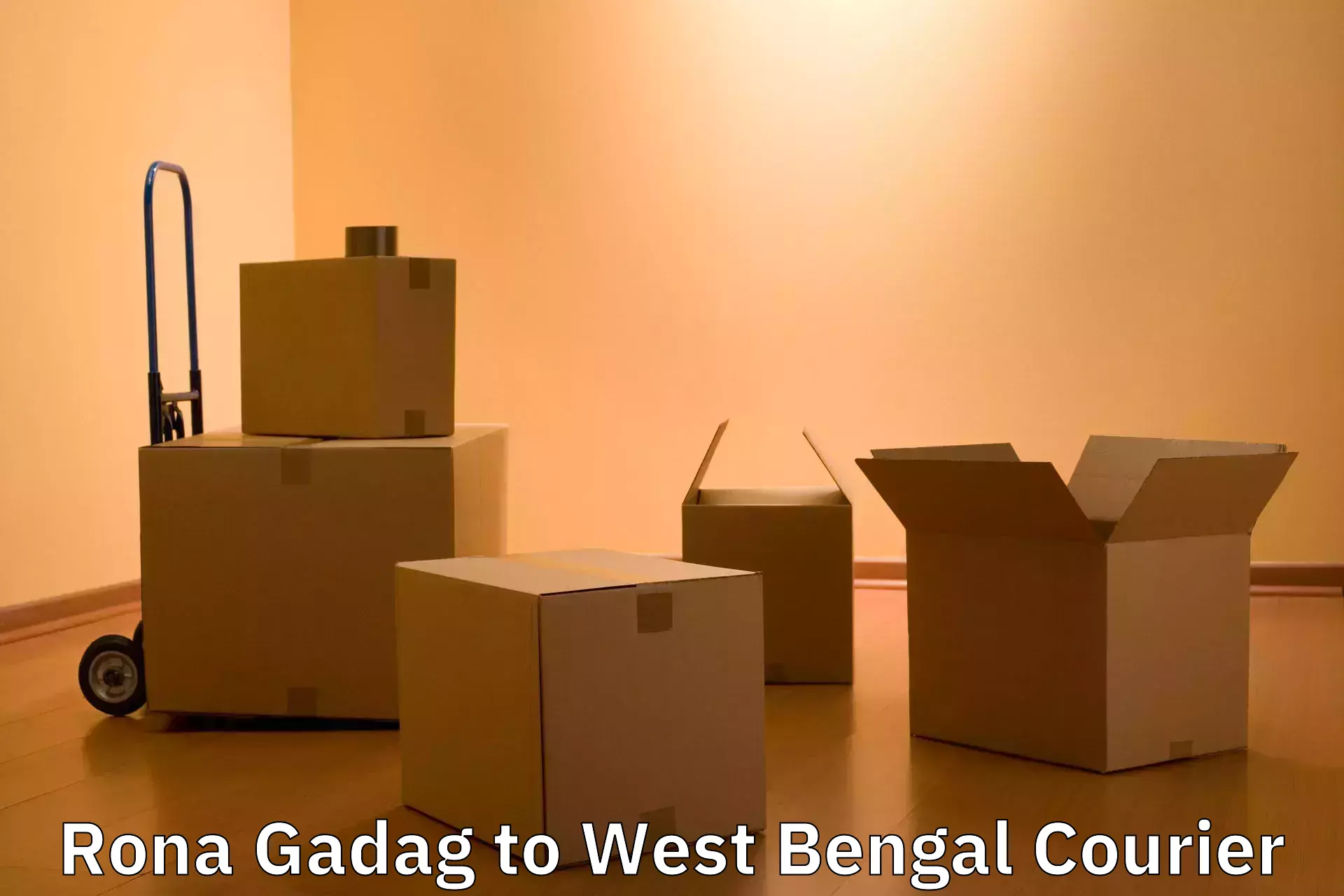 Advanced baggage shipping Rona Gadag to West Bengal