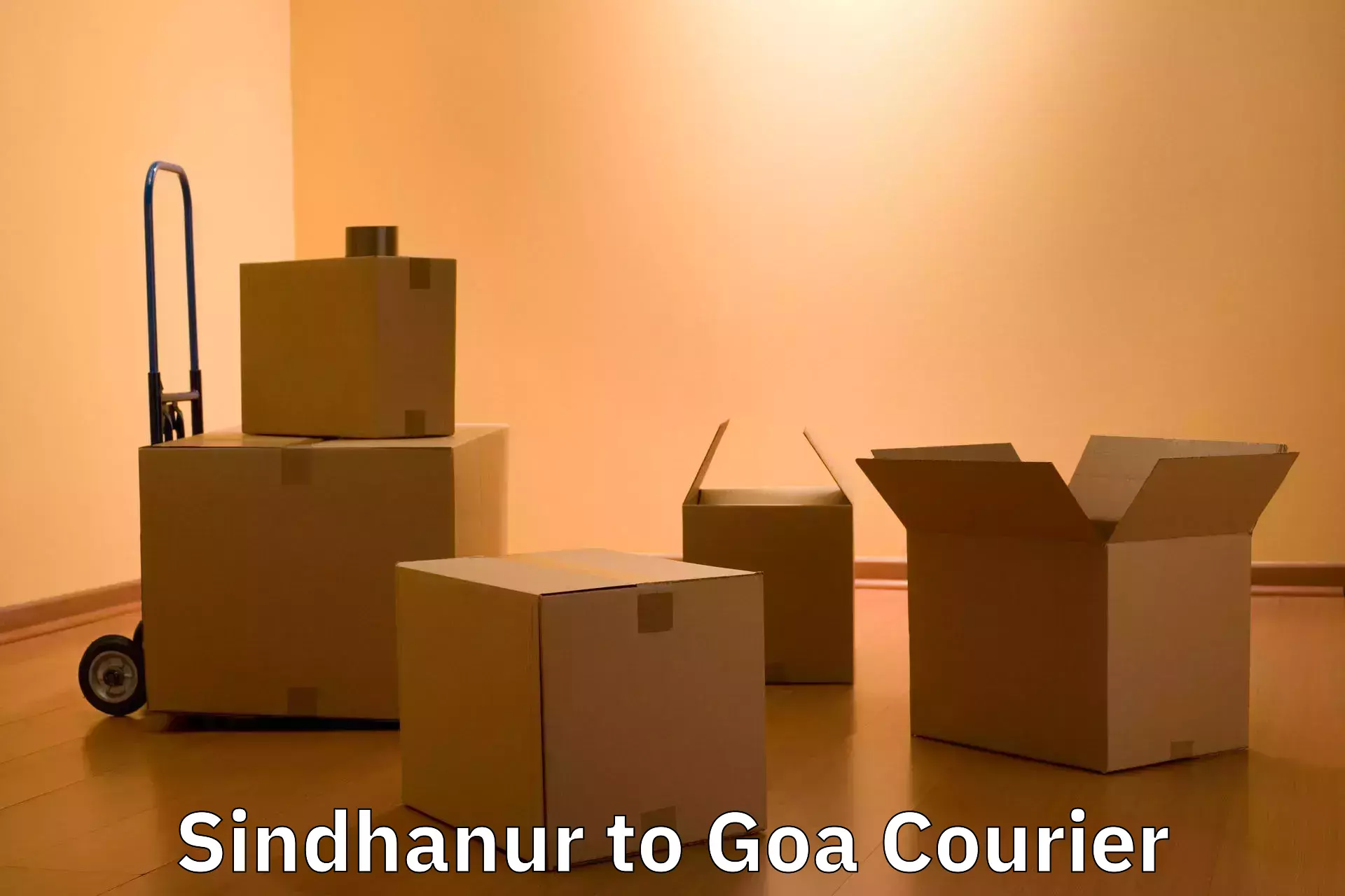 Luggage delivery app Sindhanur to IIT Goa