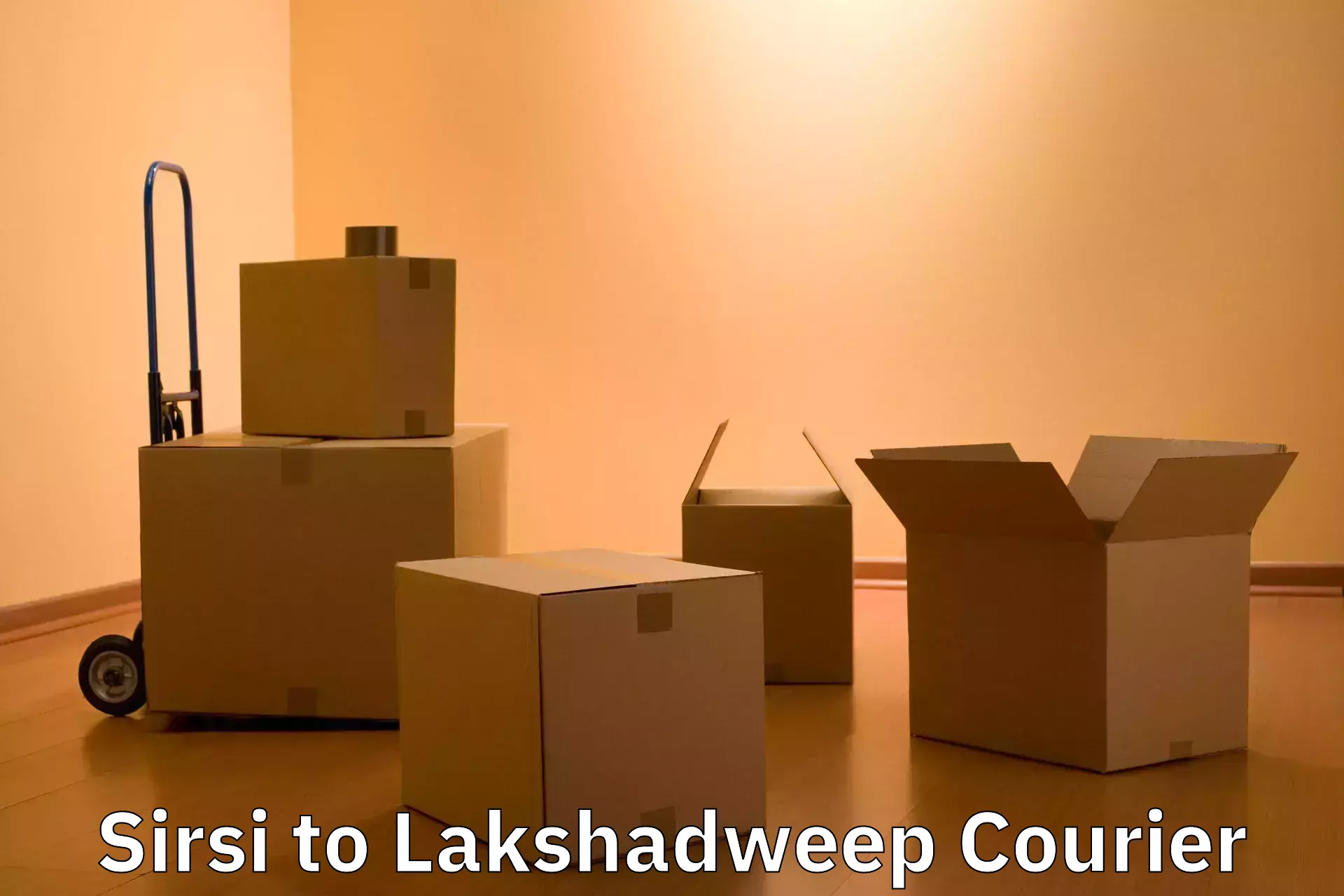 Baggage transport updates Sirsi to Lakshadweep