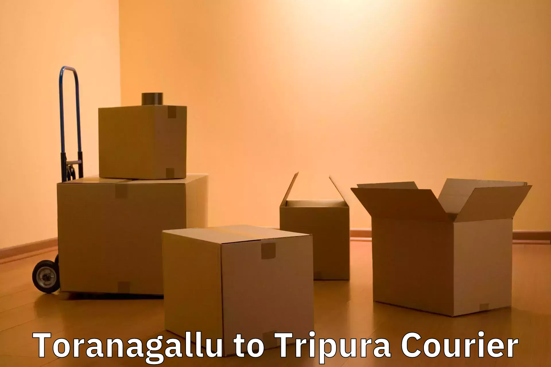 Baggage shipping logistics in Toranagallu to Udaipur Tripura