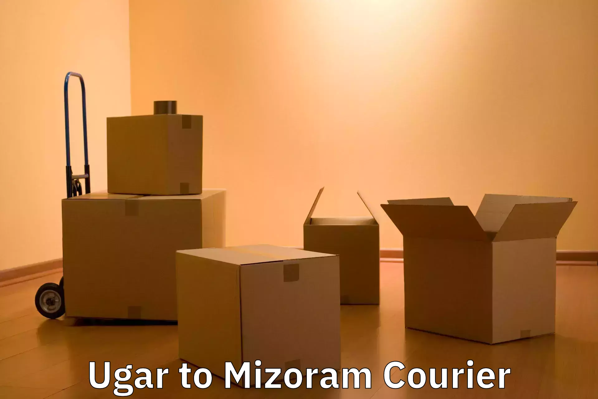 Luggage shipment strategy Ugar to Mizoram