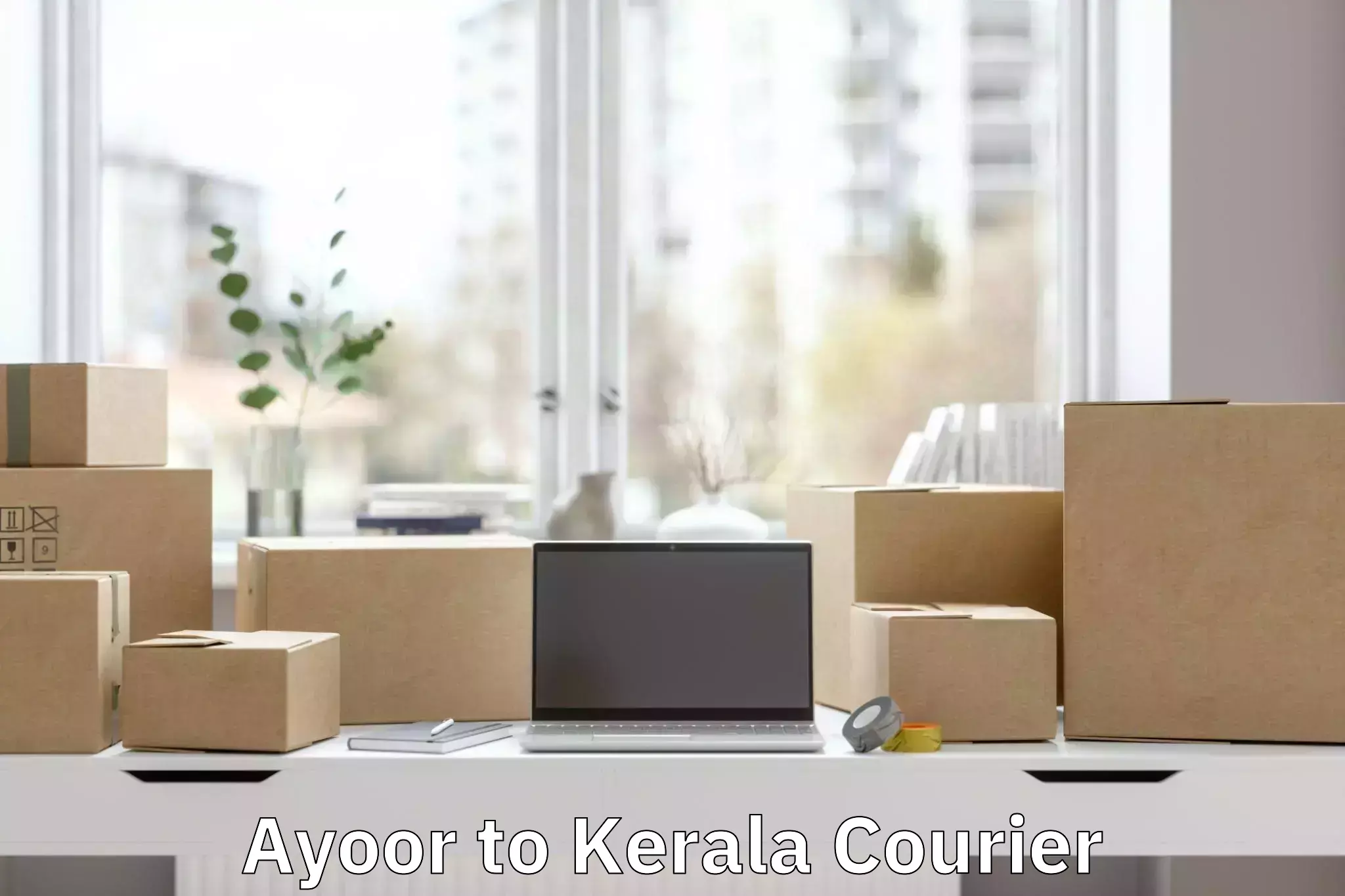 Quick luggage shipment Ayoor to Kondotty