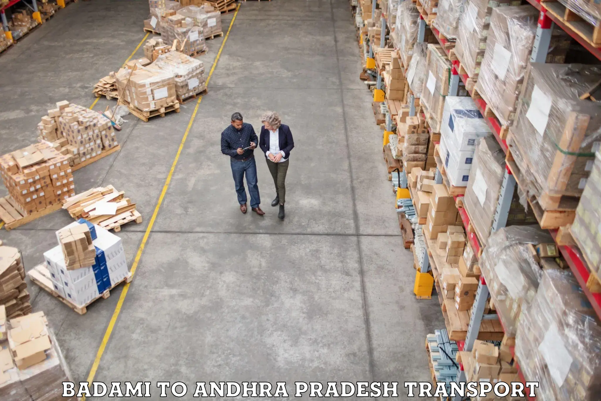 Parcel transport services Badami to Tadepalligudem