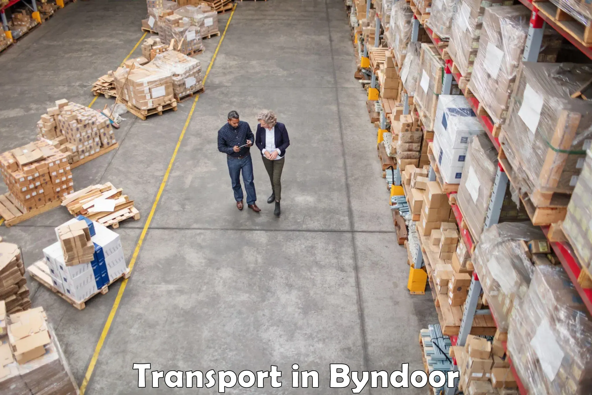 Air cargo transport services in Byndoor