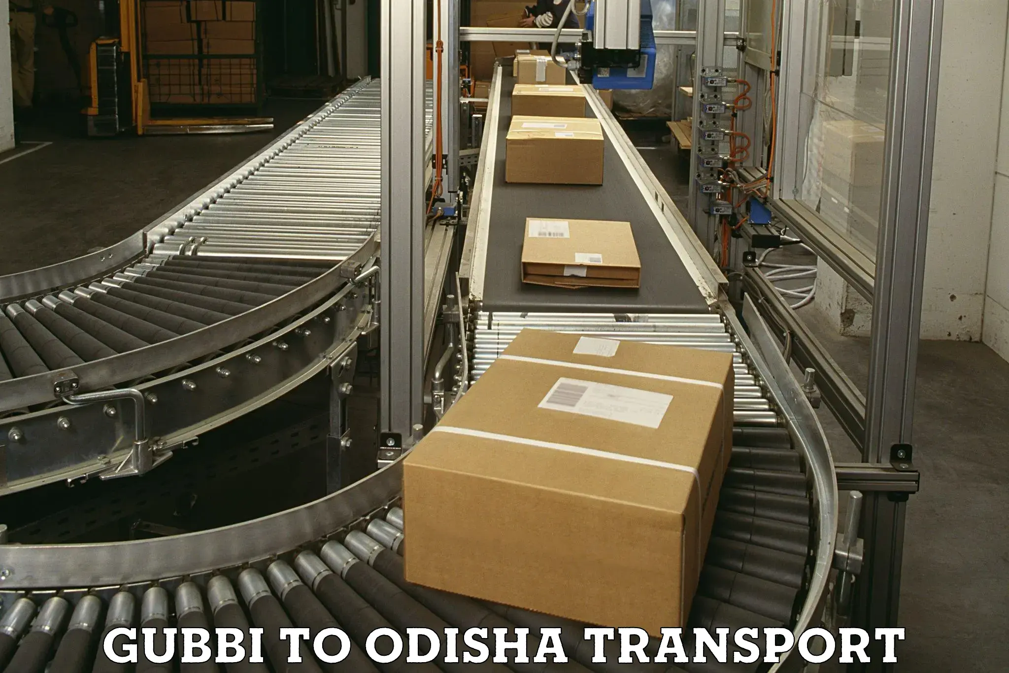 India truck logistics services Gubbi to Paradip