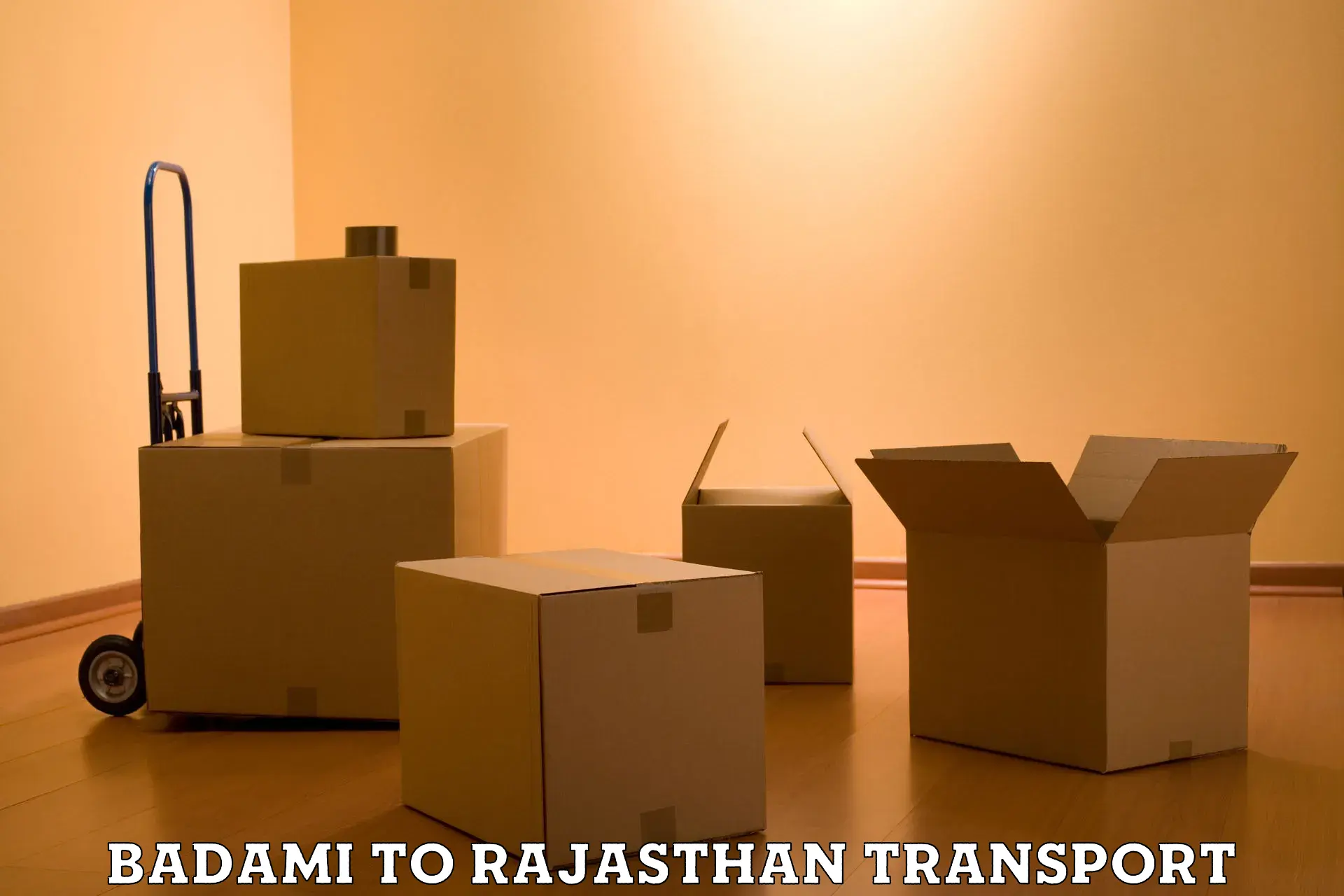 Material transport services Badami to Bhawani Mandi